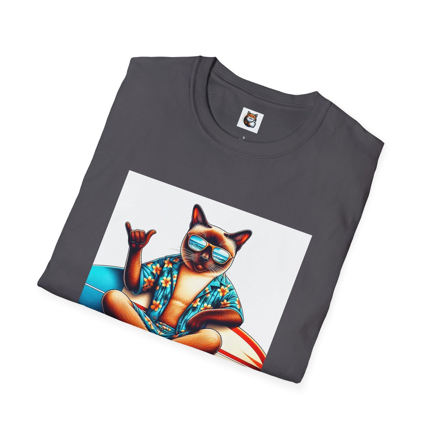 Siamese Cat surfing
