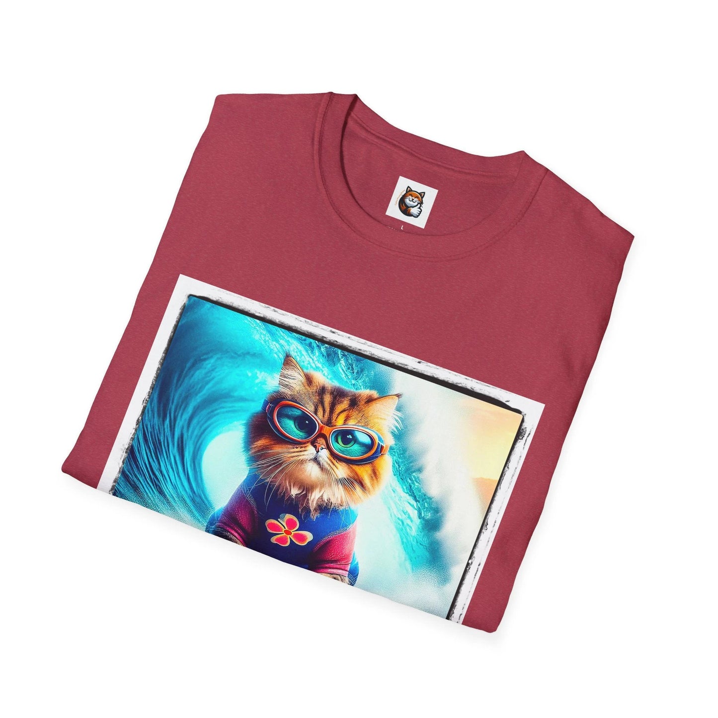 Persian Cat Unisex Softstyle T-Shirt by Printify
