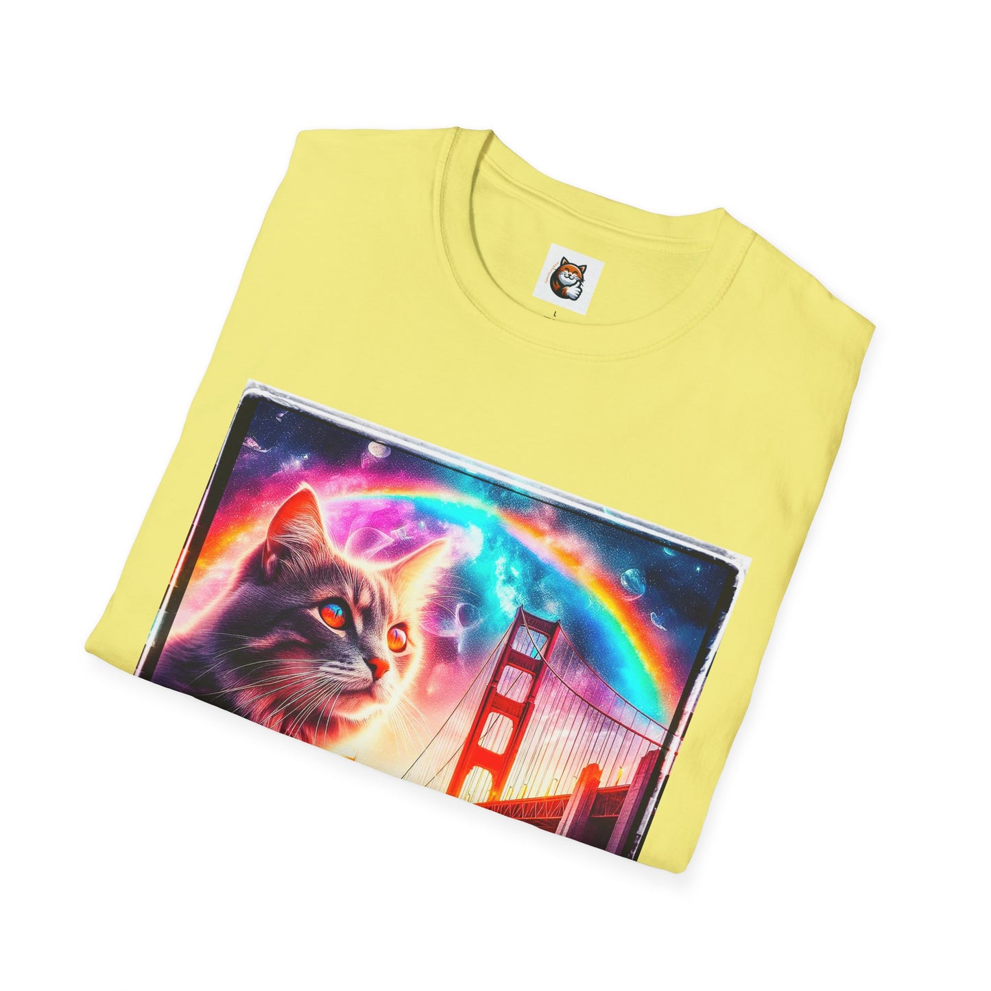 Domestic Cat Unisex Softstyle T-Shirt