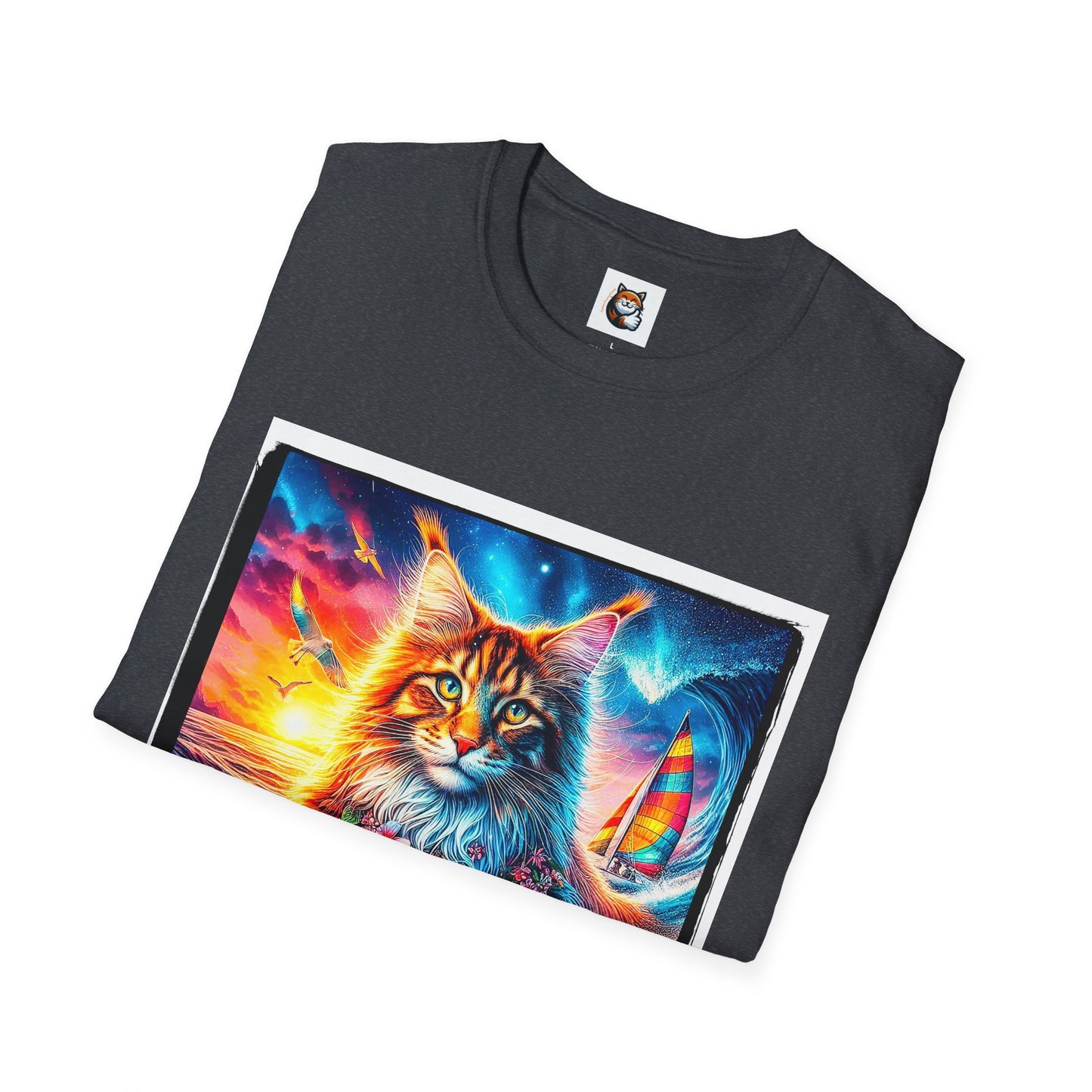 Maine Coon Unisex Softstyle T-Shirt