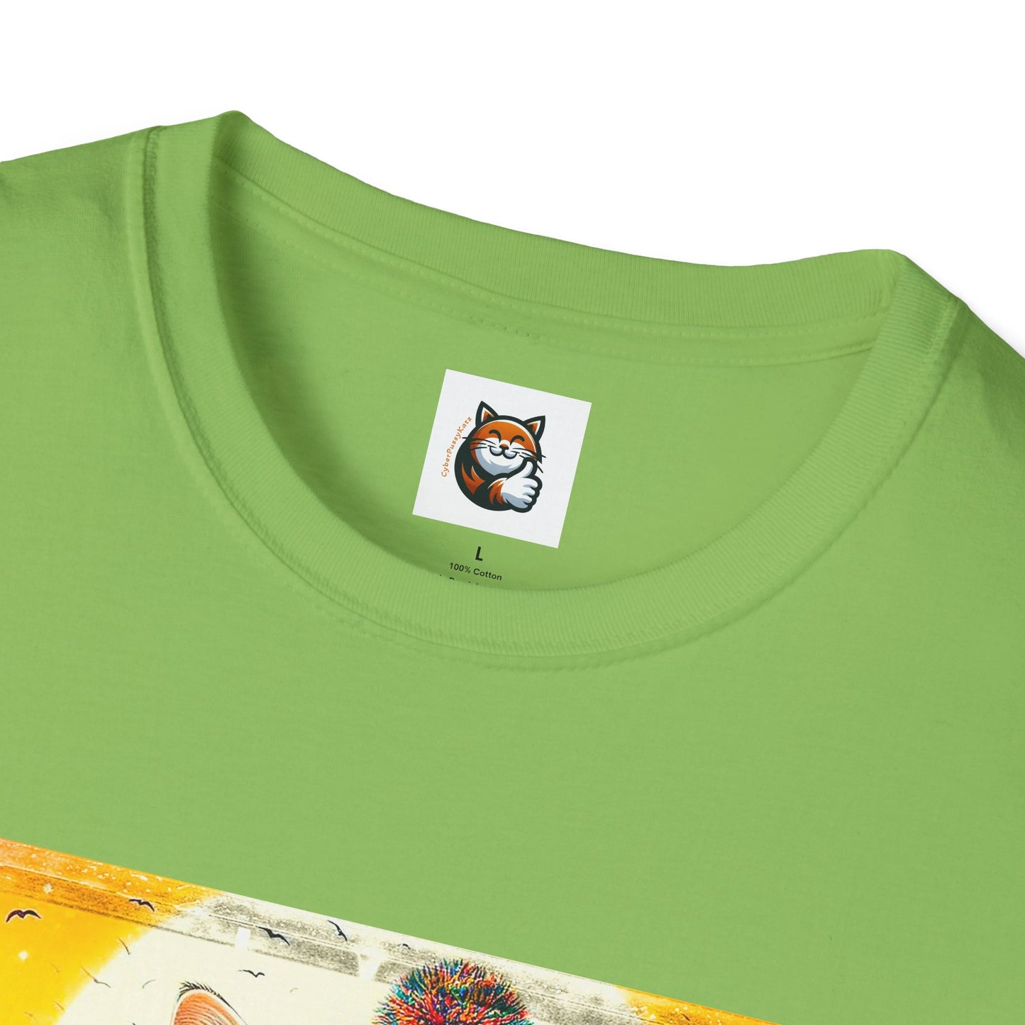 Domestic Cat Unisex Softstyle T-Shirt