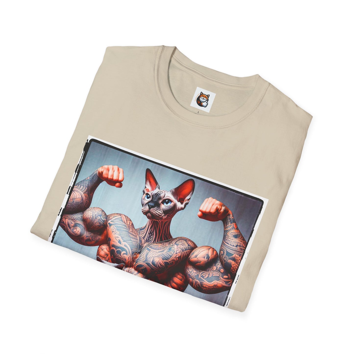 Devon Rex Cat Unisex Softstyle T-Shirt
