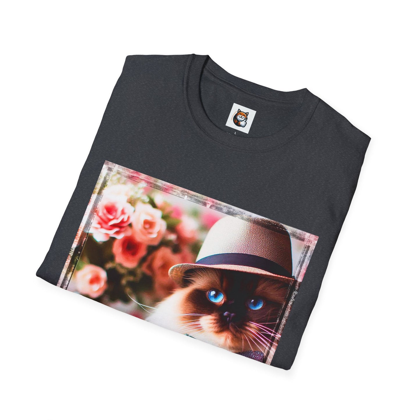 Ragdoll Unisex bow tie and hat T-Shirt