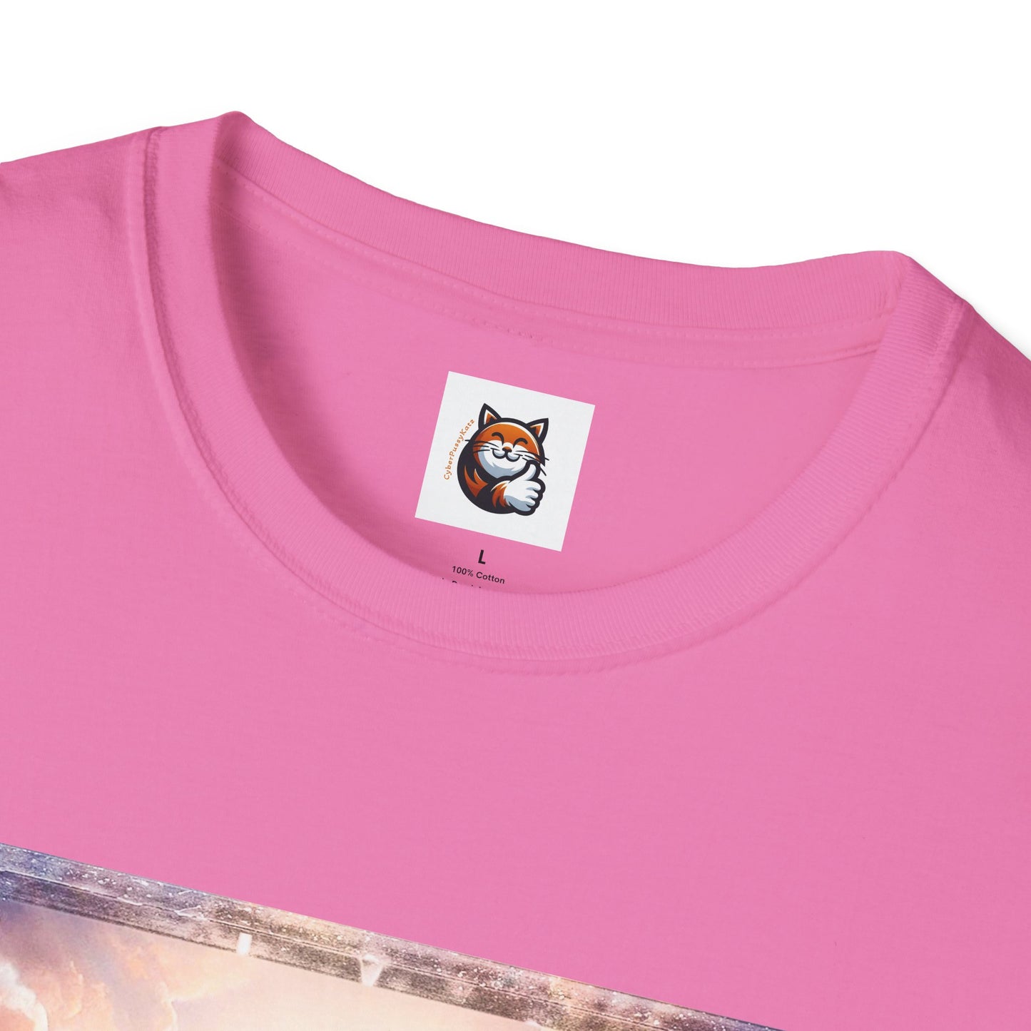 Domestic Cat Unisex Softstyle T-Shirt