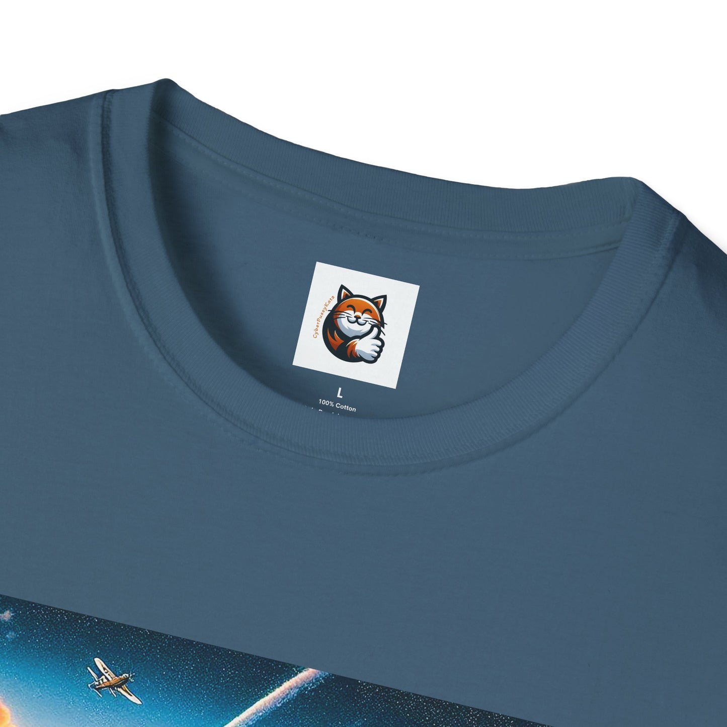 Wacky Norwegian Forest Cat Unisex Softstyle T-Shirt