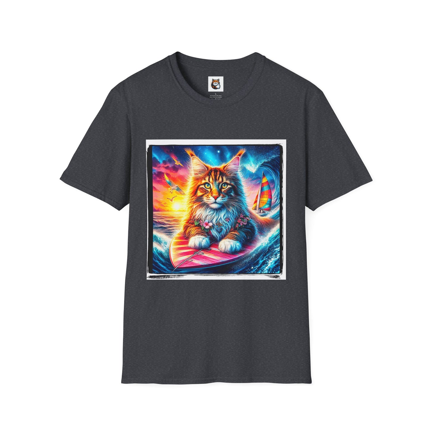 Maine Coon Unisex Softstyle T-Shirt