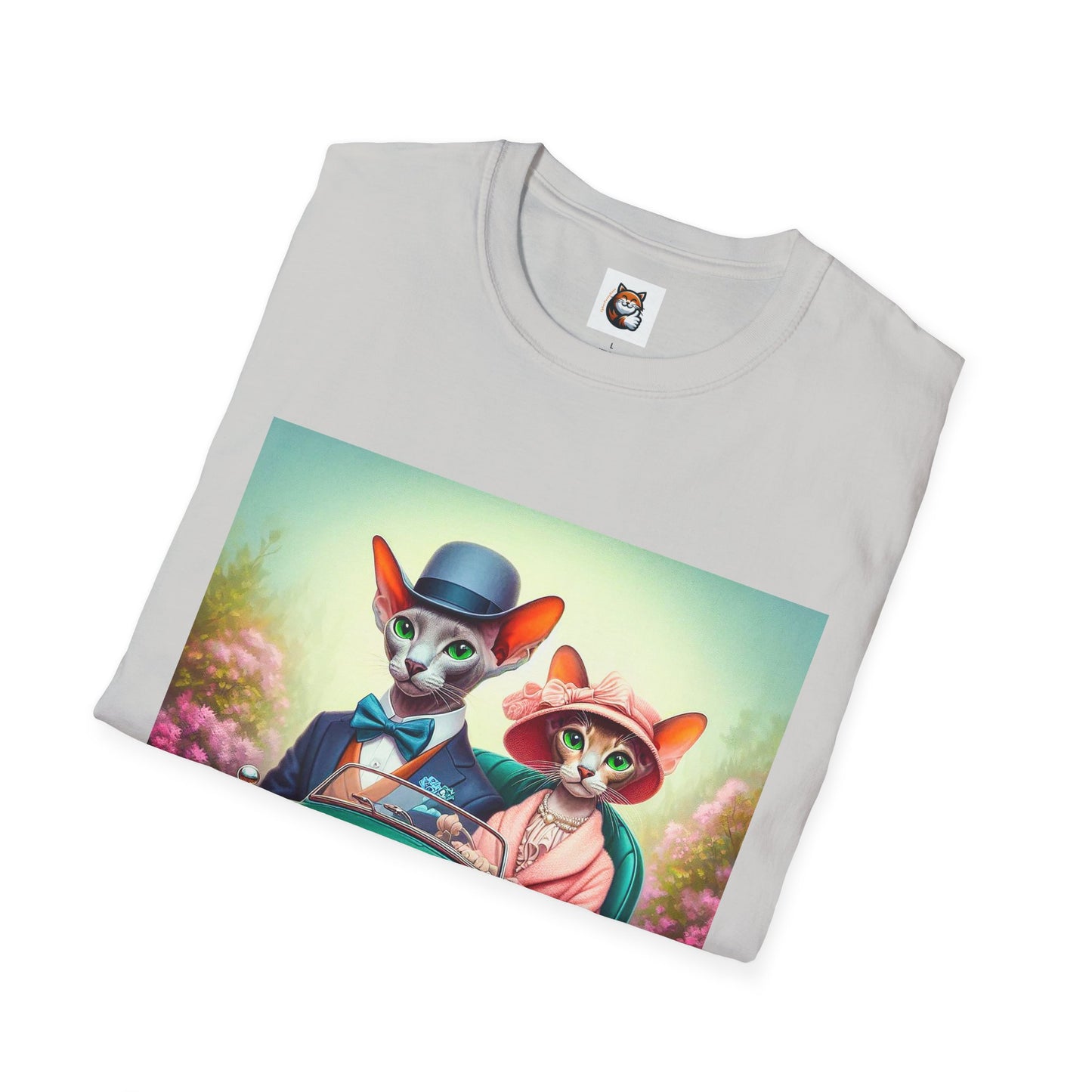 Wacky Oriental Shorthair Unisex Softstyle T-Shirt
