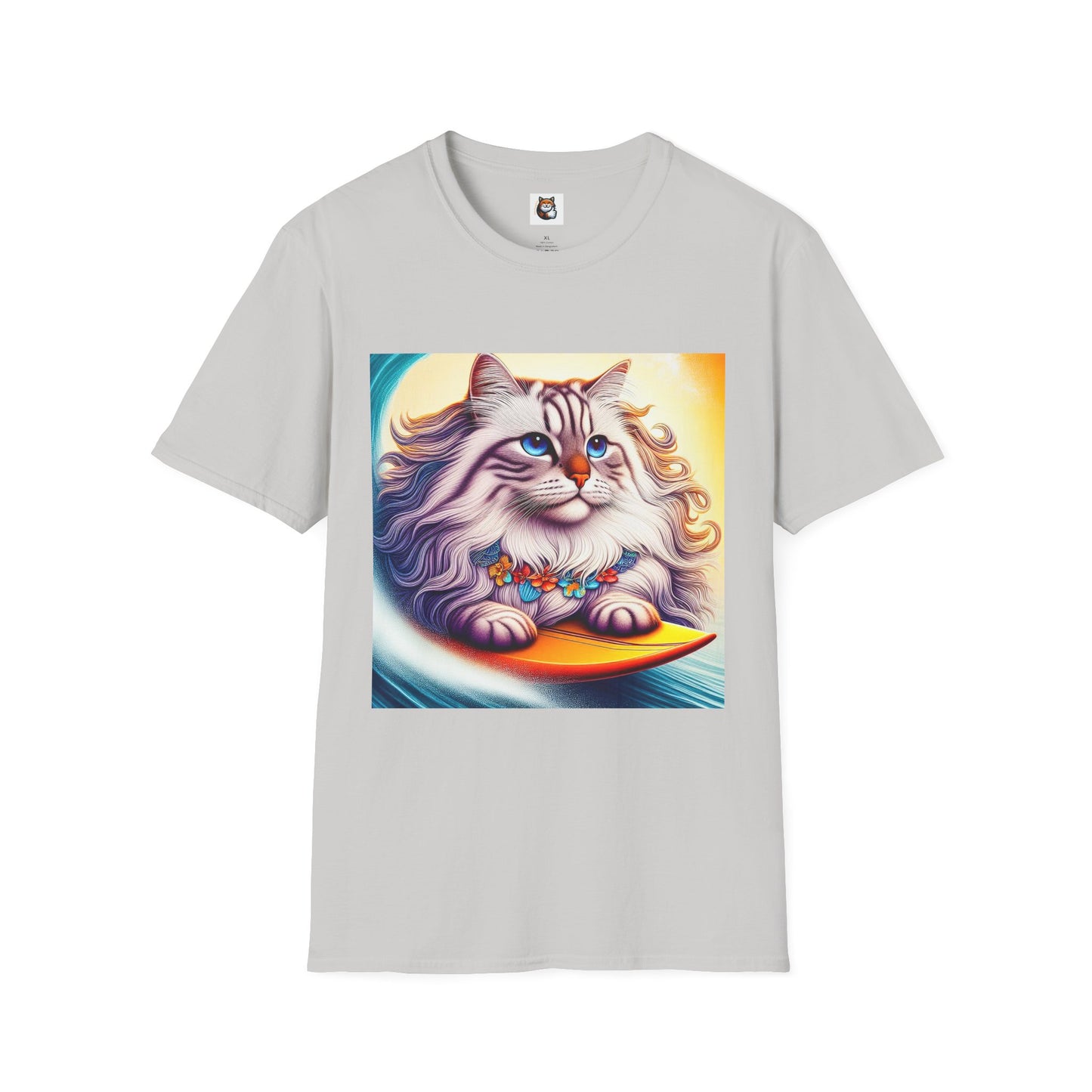 Siberian Cat surfing beauty