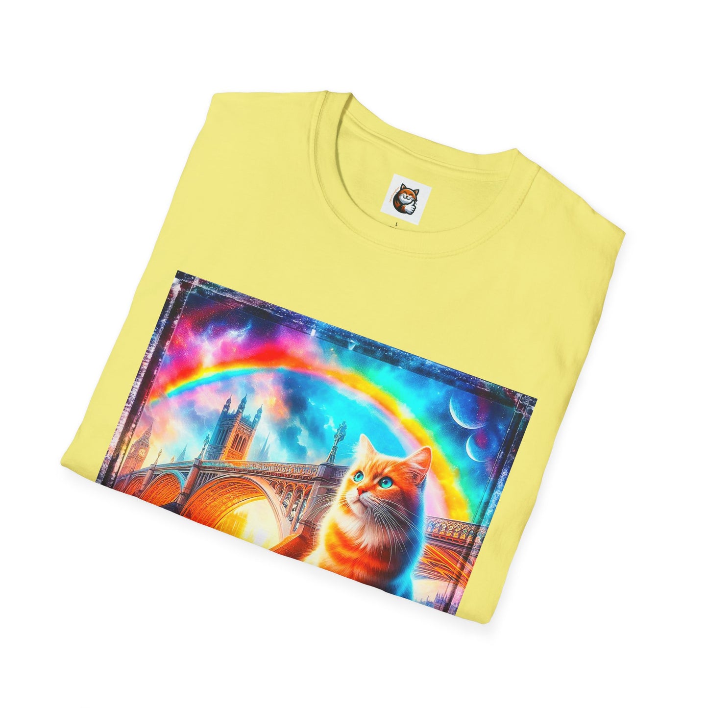 Domestic Cat Unisex Softstyle T-Shirt