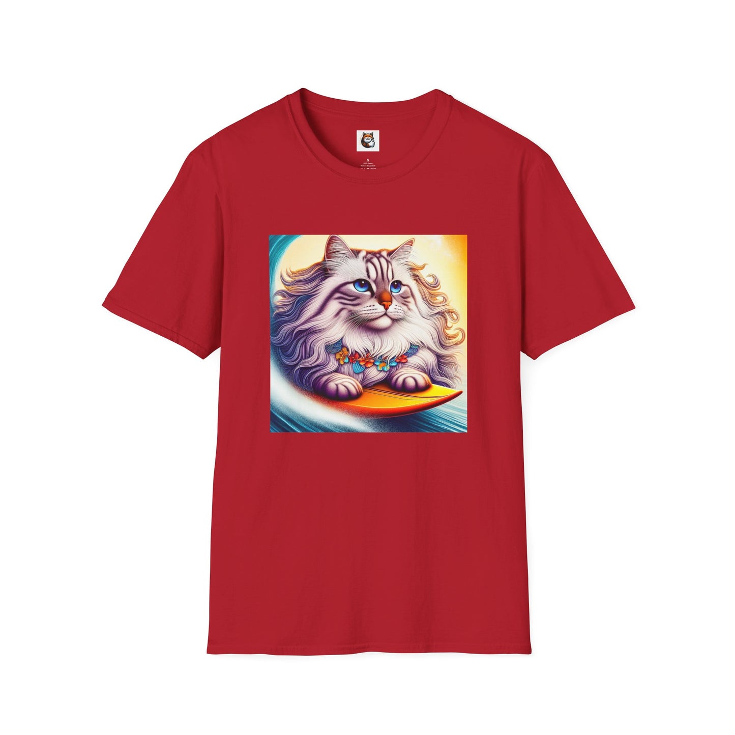 Siberian Cat surfing beauty