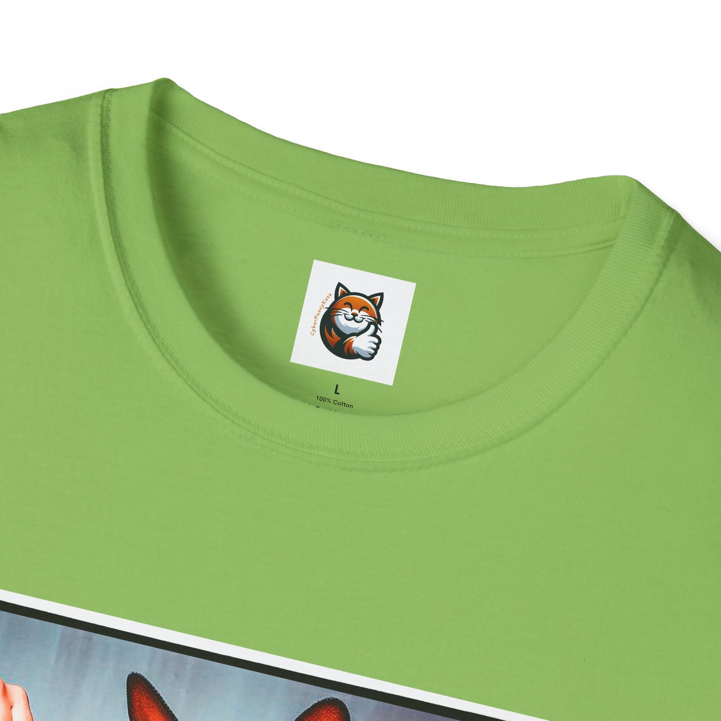 Devon Rex Cat Unisex Softstyle T-Shirt