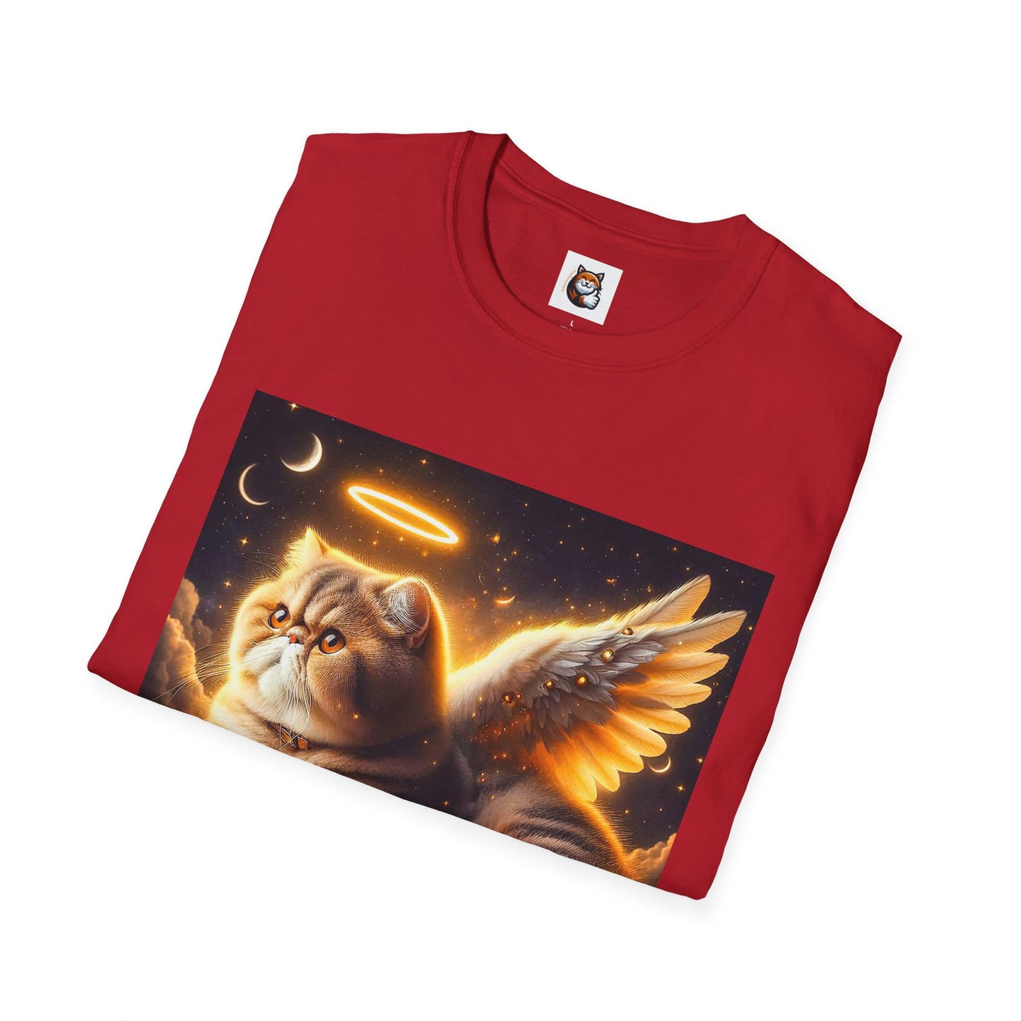Exotic Shorthair Cat Unisex Softstyle T-Shirt