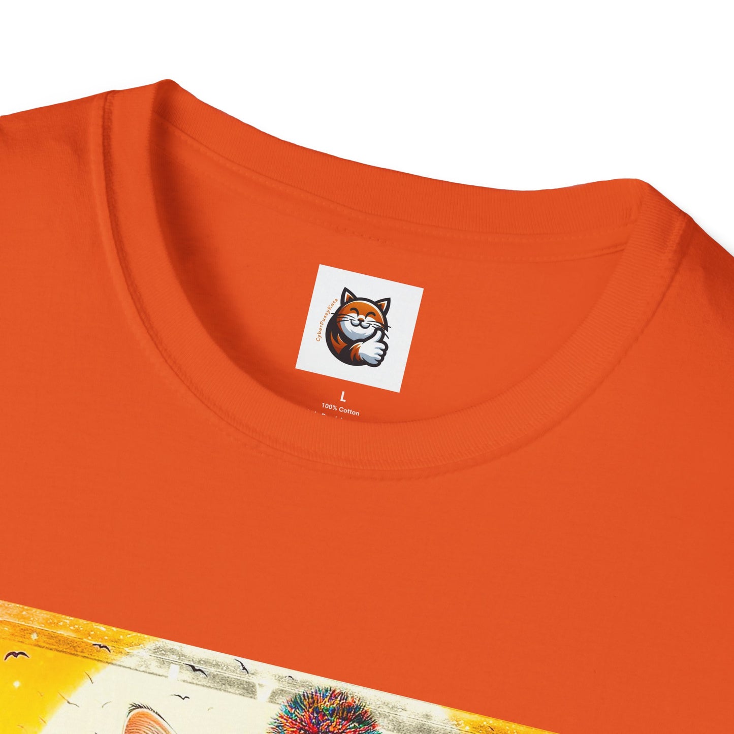 Domestic Cat Unisex Softstyle T-Shirt