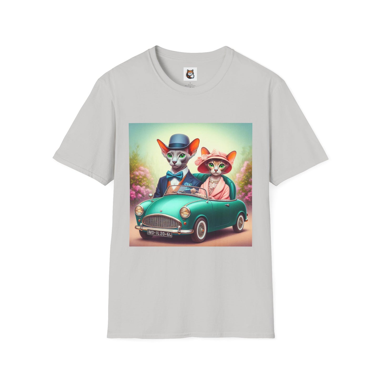 Wacky Oriental Shorthair Unisex Softstyle T-Shirt