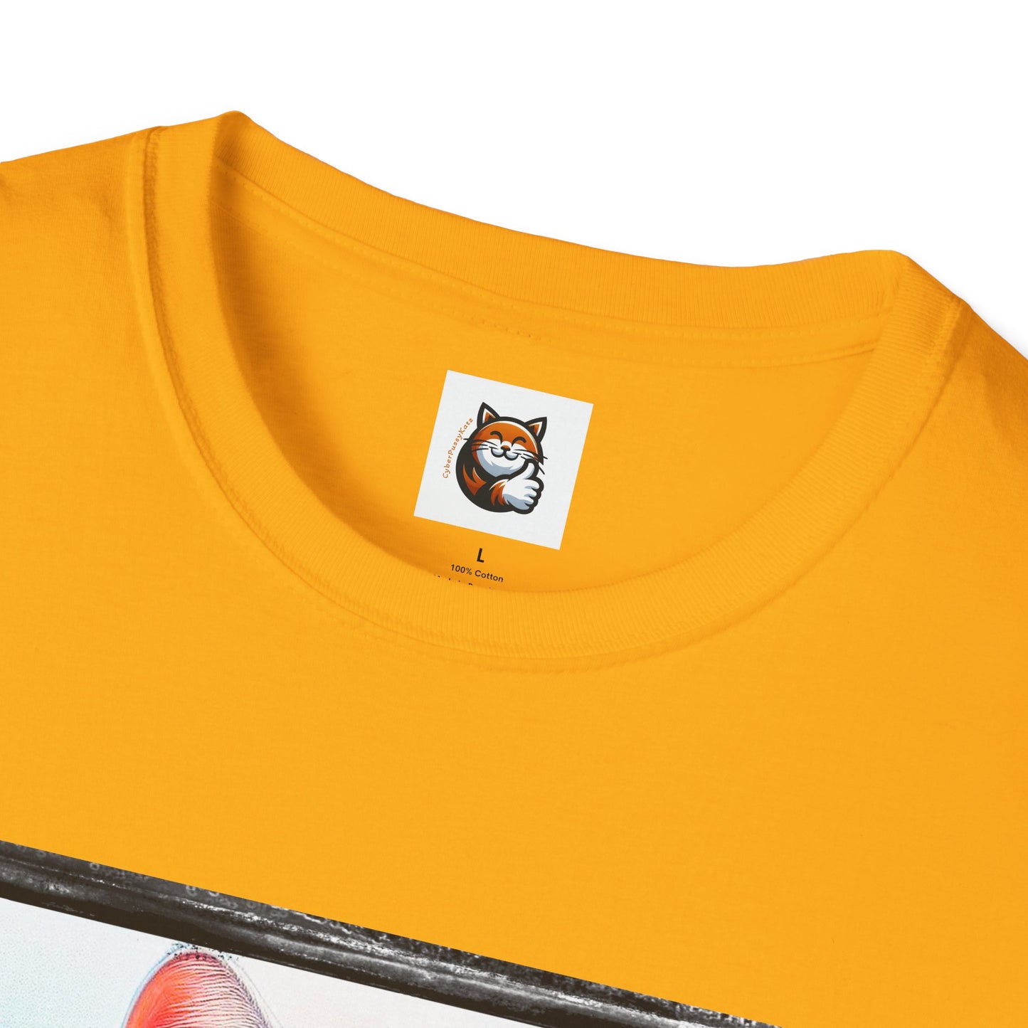 American Shorthair americsn flag Softstyle T-Shirt