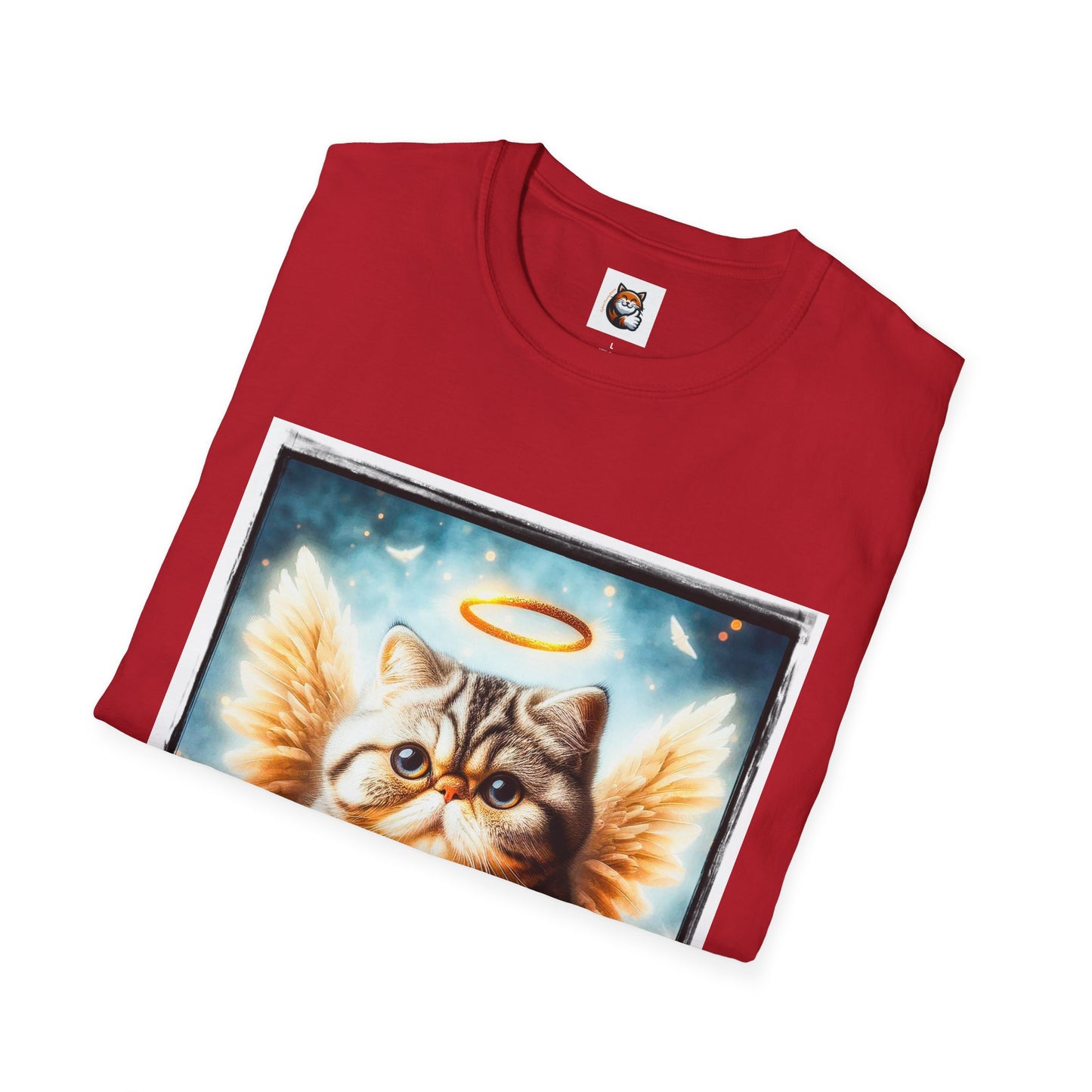 Exotic Shorthair Cat Unisex Softstyle T-Shirt