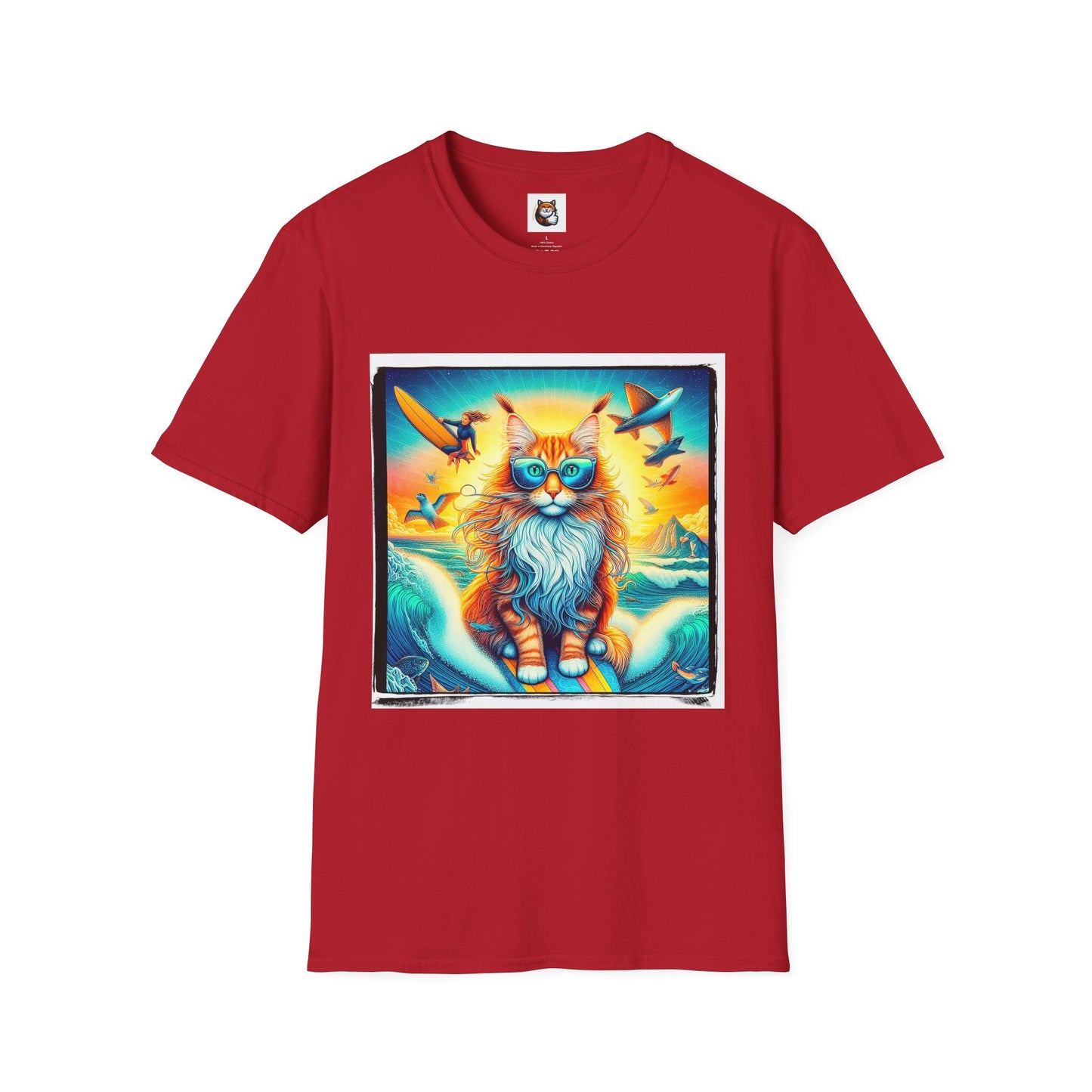 Maine Coon Unisex Softstyle T-Shirt