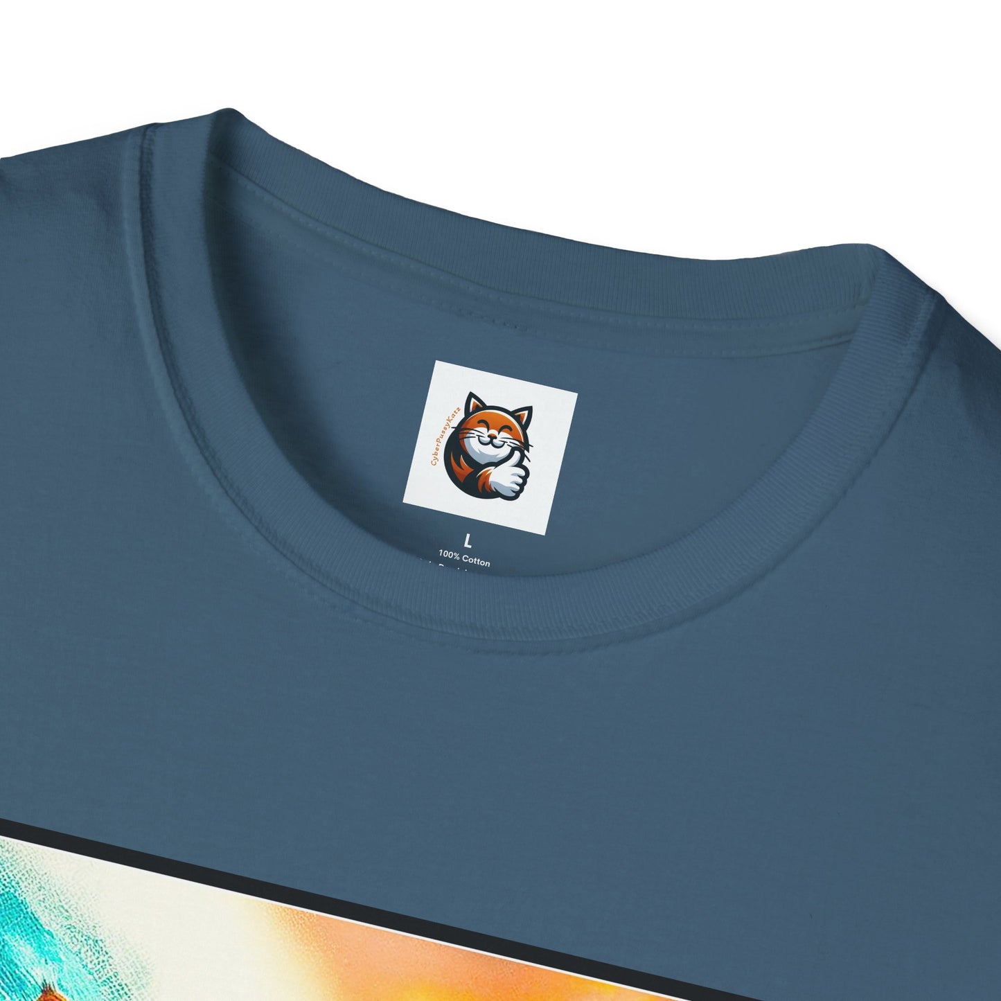 Domestic Cat Unisex Softstyle T-Shirt