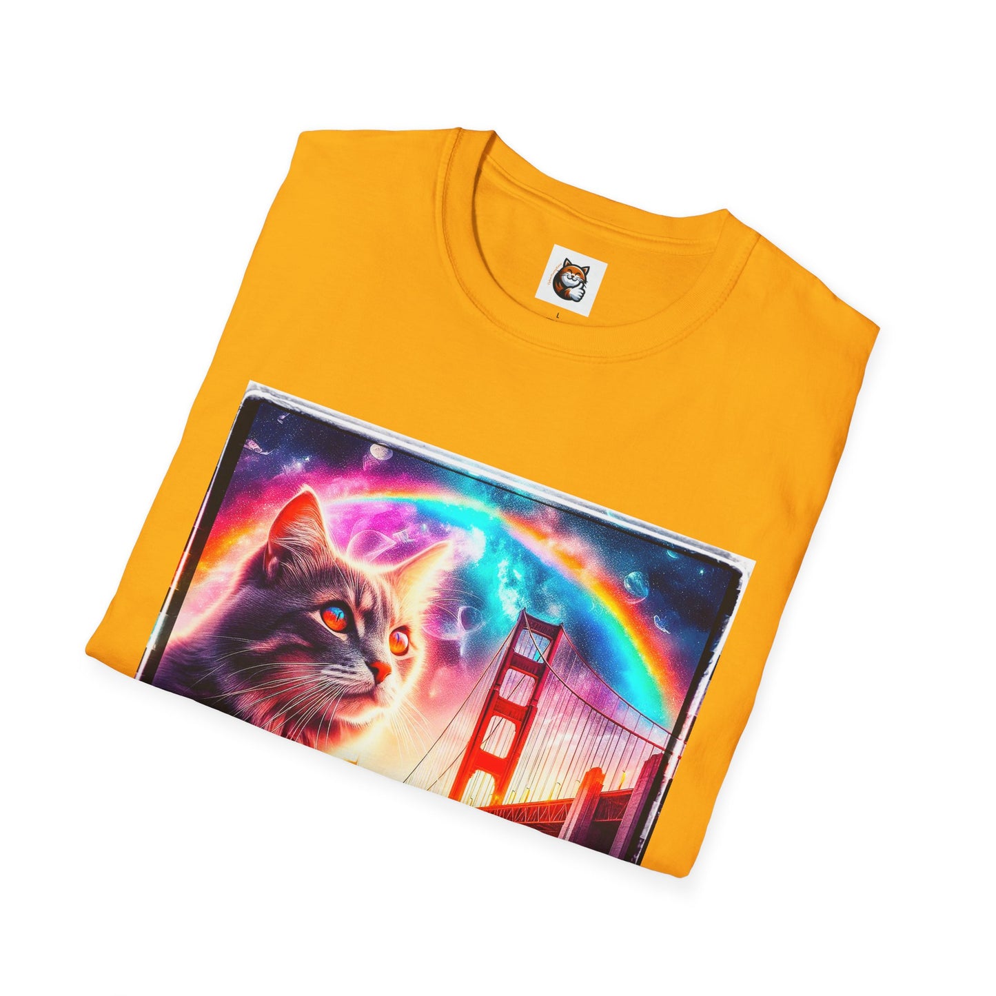 Domestic Cat Unisex Softstyle T-Shirt