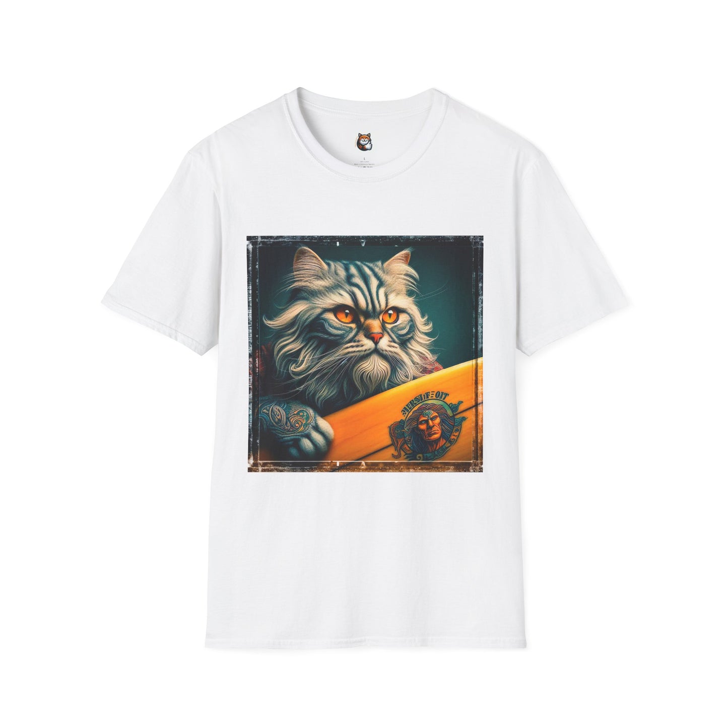Persian Cat Unisex Softstyle T-Shirt