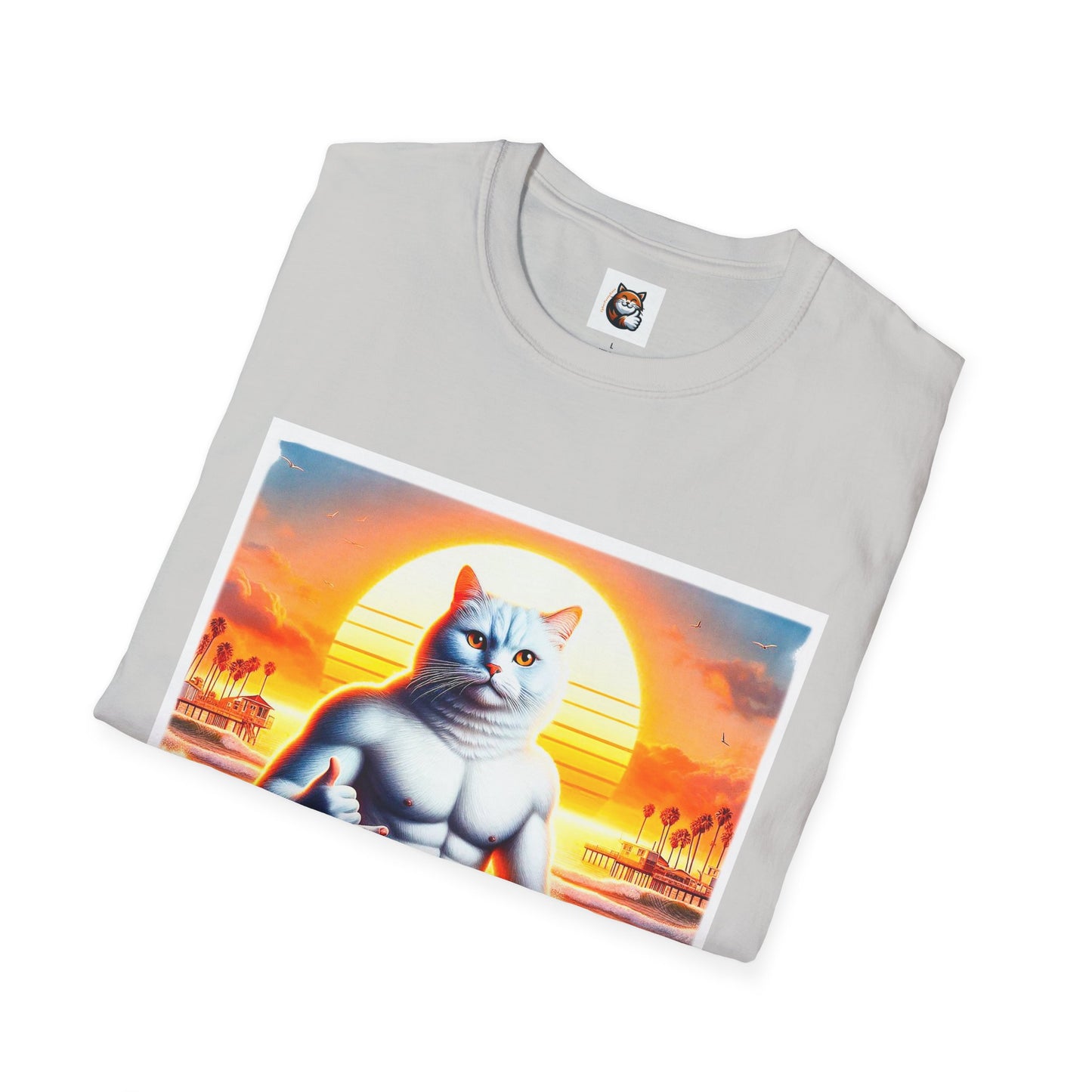 Domestic Cat Unisex Softstyle T-Shirt