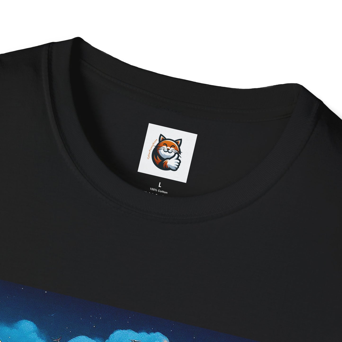 Wacky Russian Blue Cat cute couple driving T-Shirt