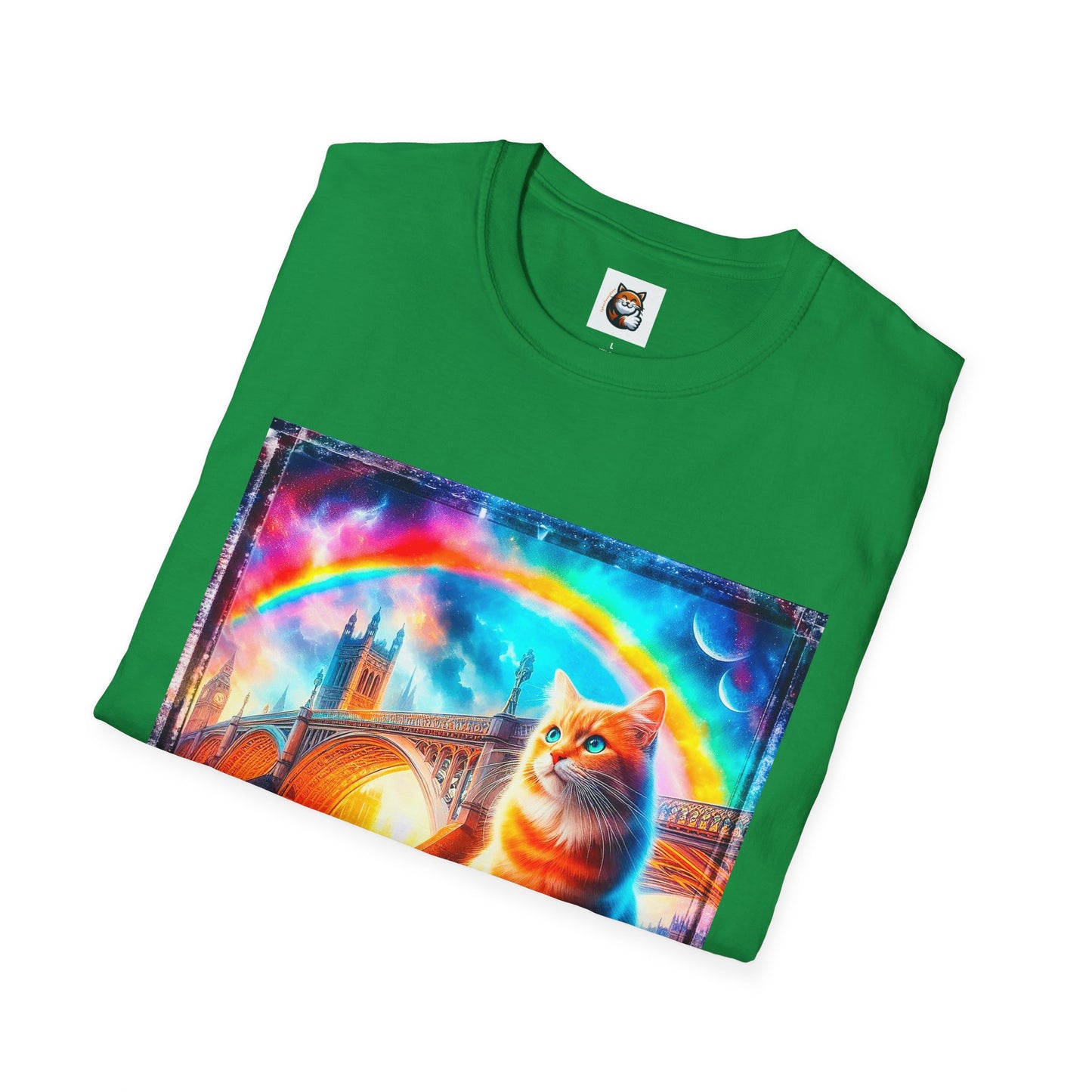 Domestic Cat Unisex Softstyle T-Shirt