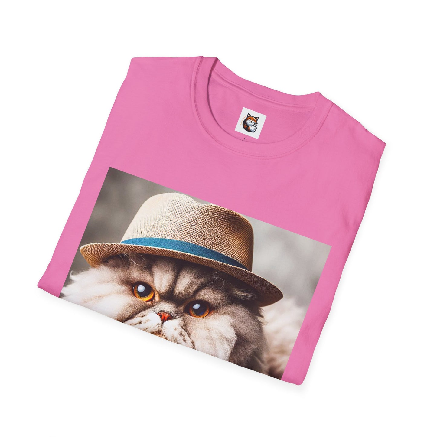 Selkirk Rex Cat T-Shirt top hat and bow tie