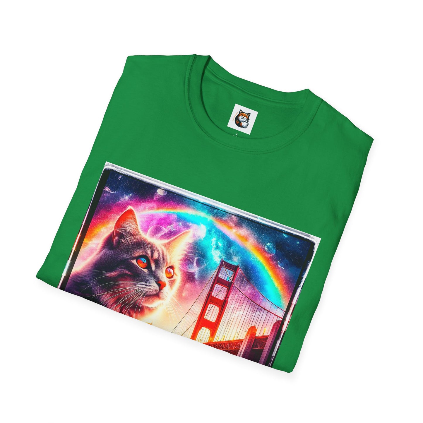 Domestic Cat Unisex Softstyle T-Shirt