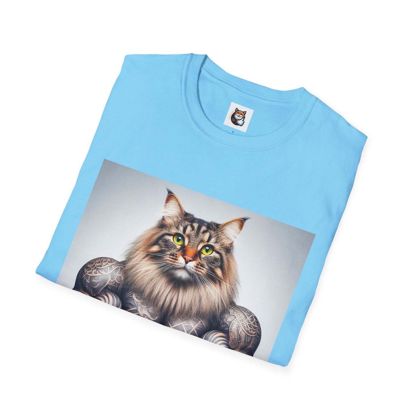 Norwegian Forest Cat Unisex Softstyle T-Shirt