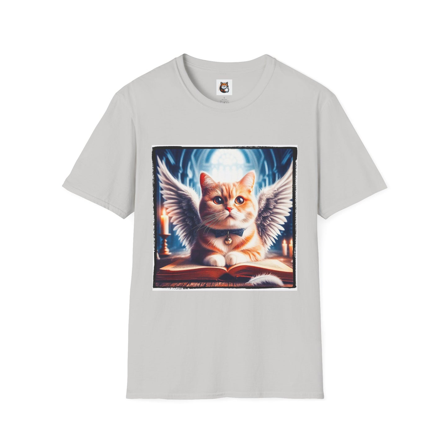 Domestic Cat Angel and clouds T-Shirt