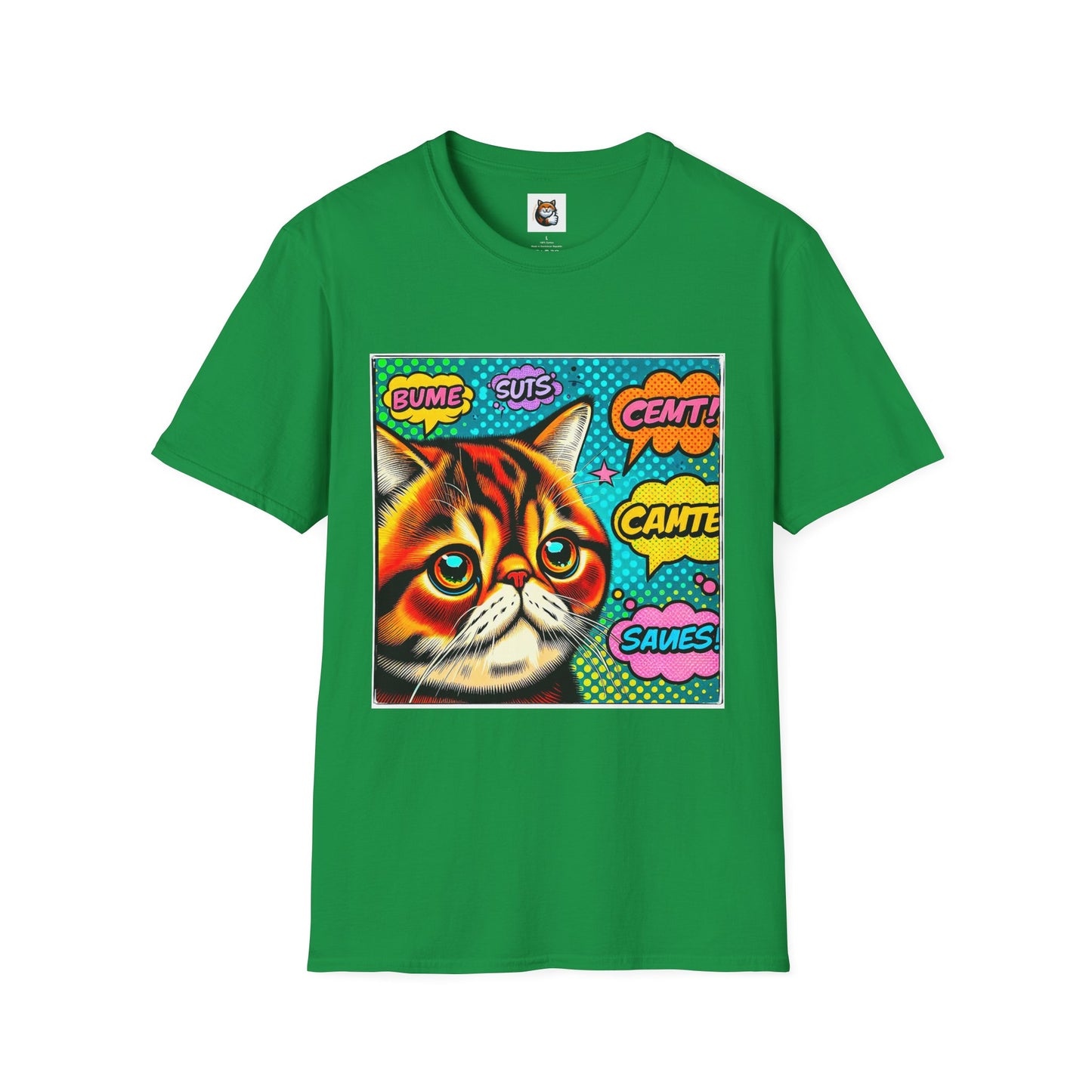 Exotic Shorthair Cat Unisex Softstyle T-Shirt