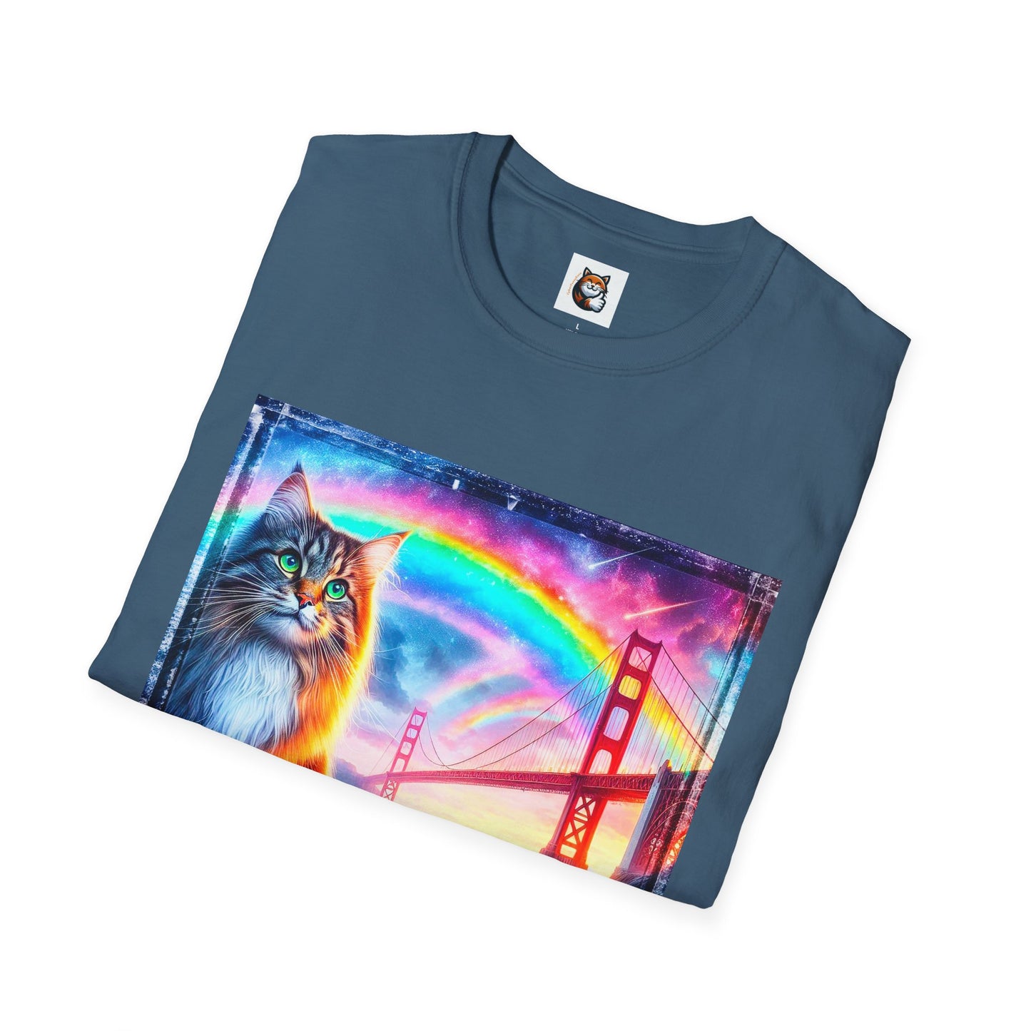 Norwegian Forest Cat Unisex Softstyle T-Shirt