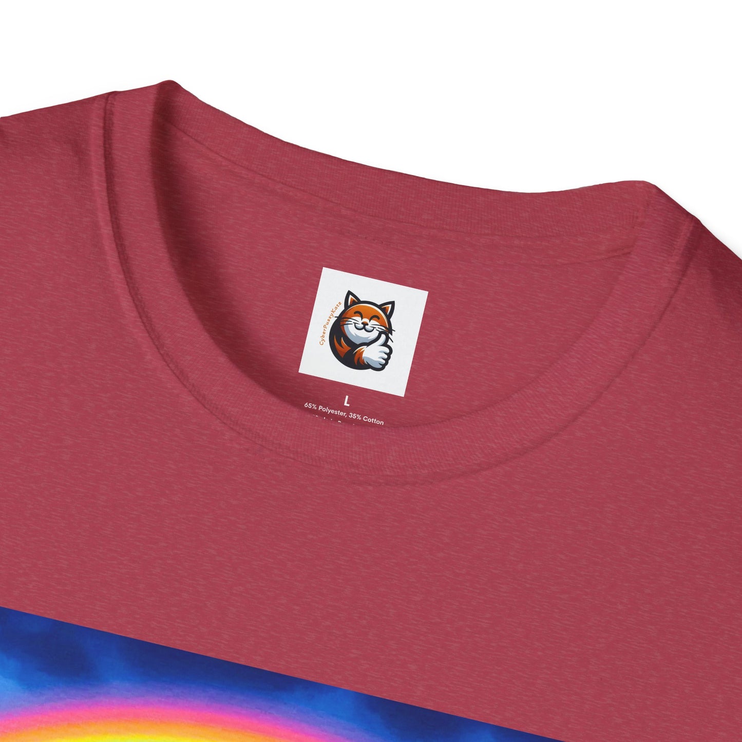 Russian Blue Cat Unisex Softstyle T-Shirt