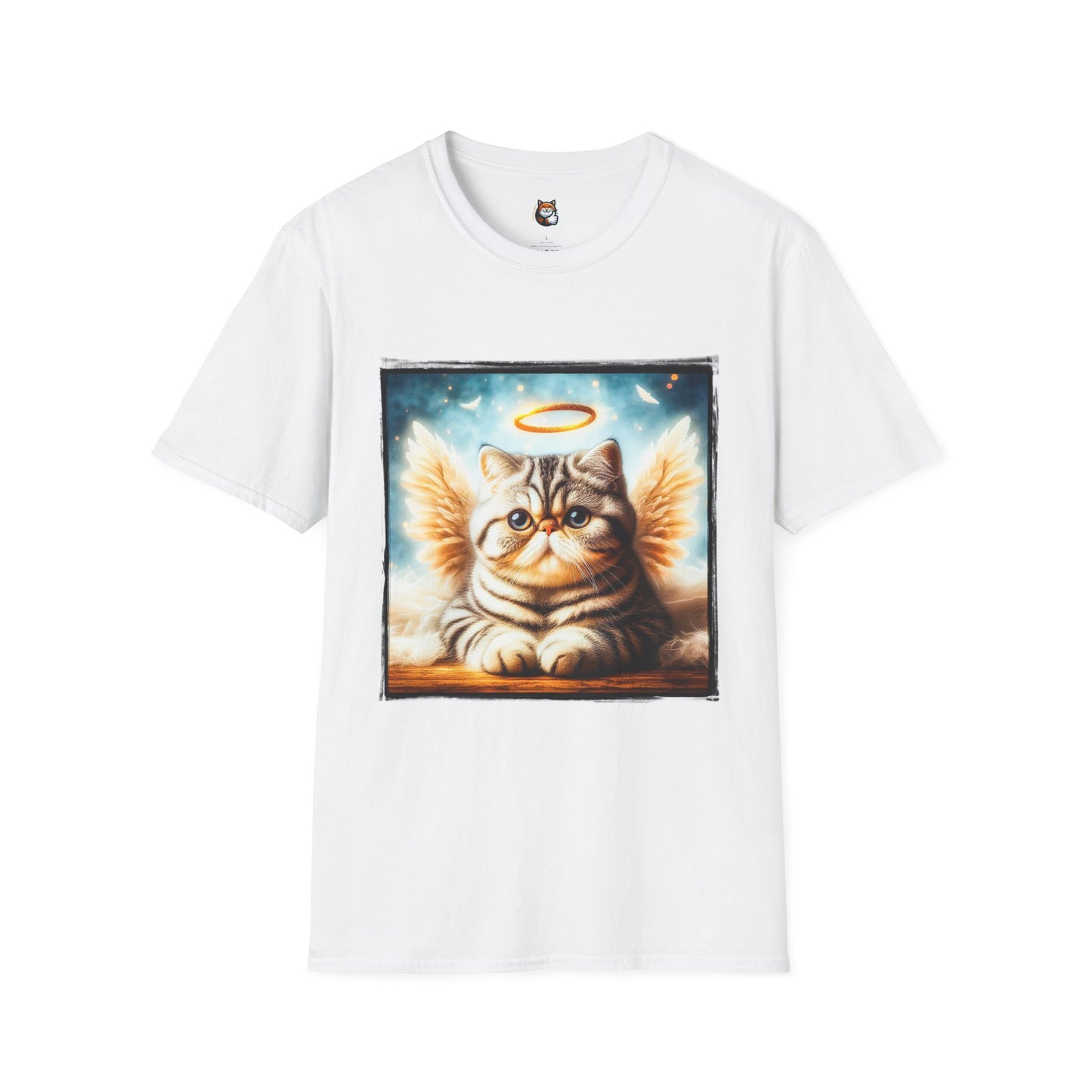 Exotic Shorthair Cat Unisex Softstyle T-Shirt