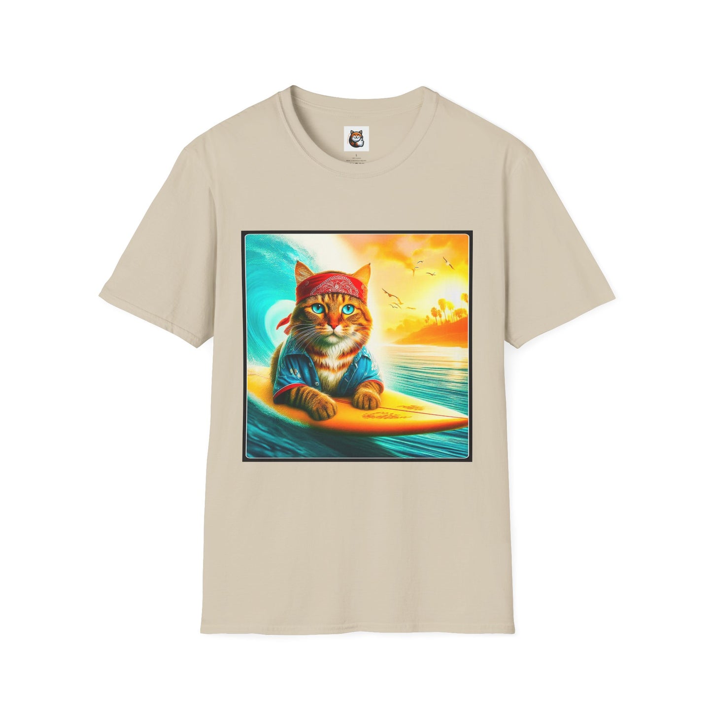 Domestic Cat Unisex Softstyle T-Shirt