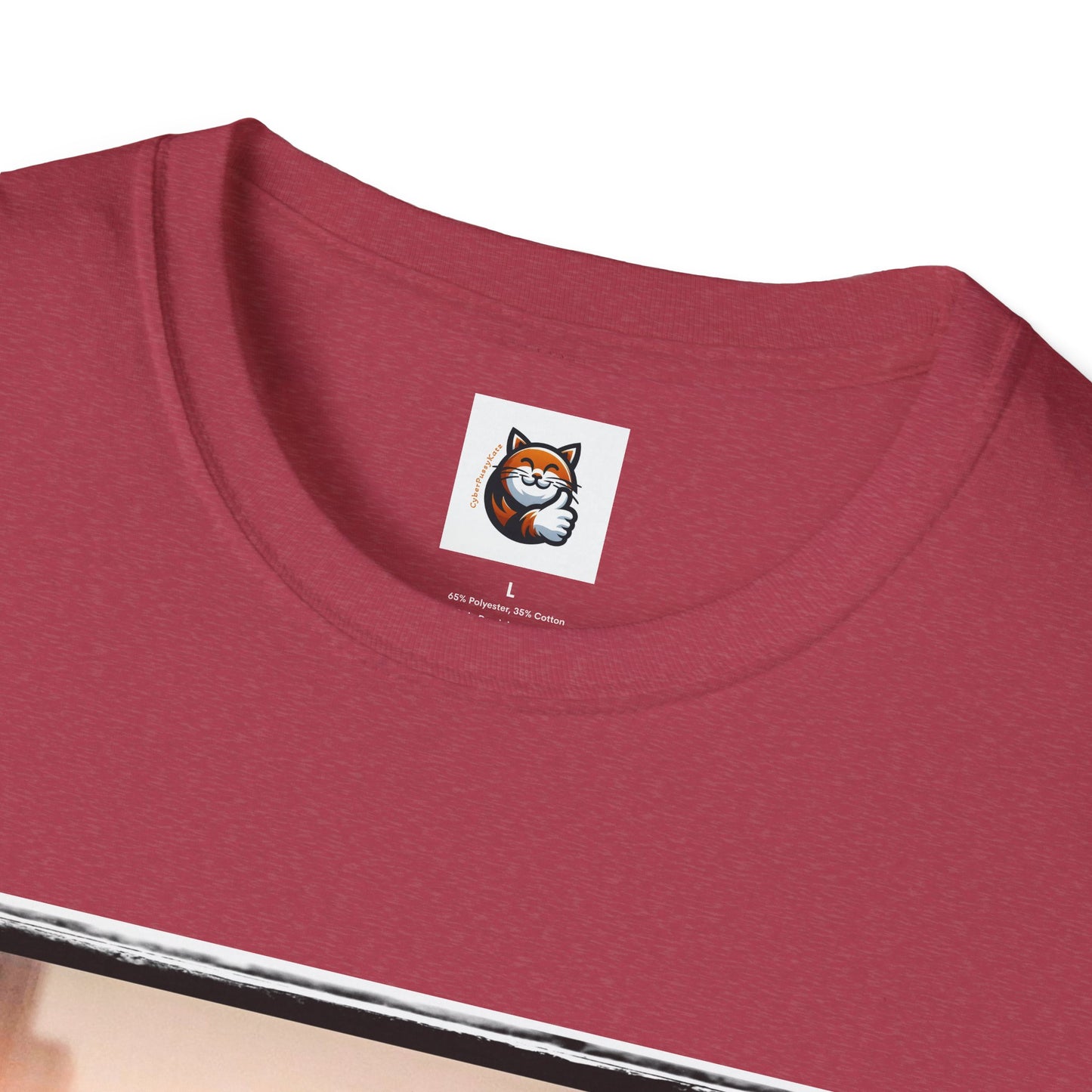 Wacky Devon Rex Cat Unisex Softstyle T-Shirt