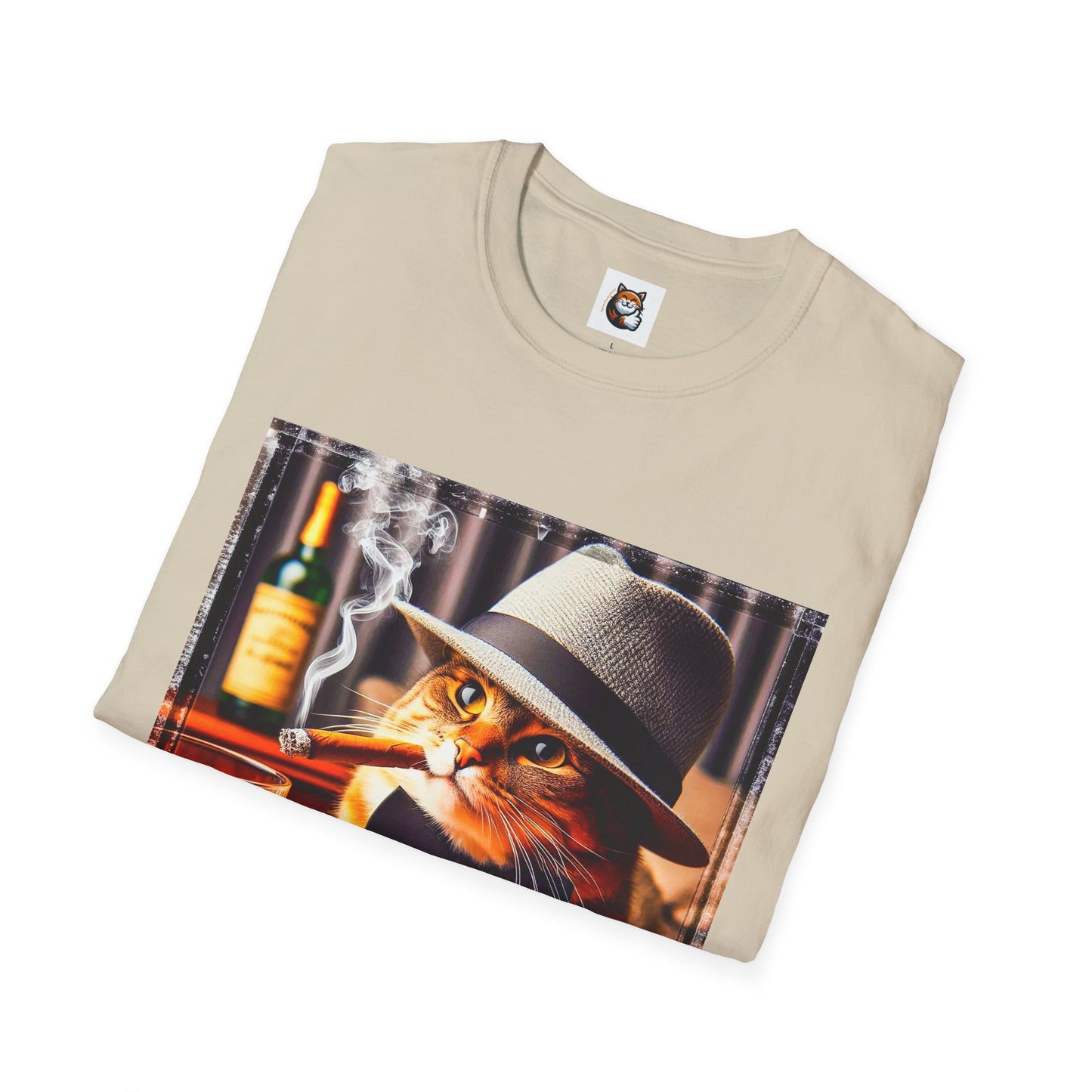 Domestic Cat Unisex Softstyle T-Shirt