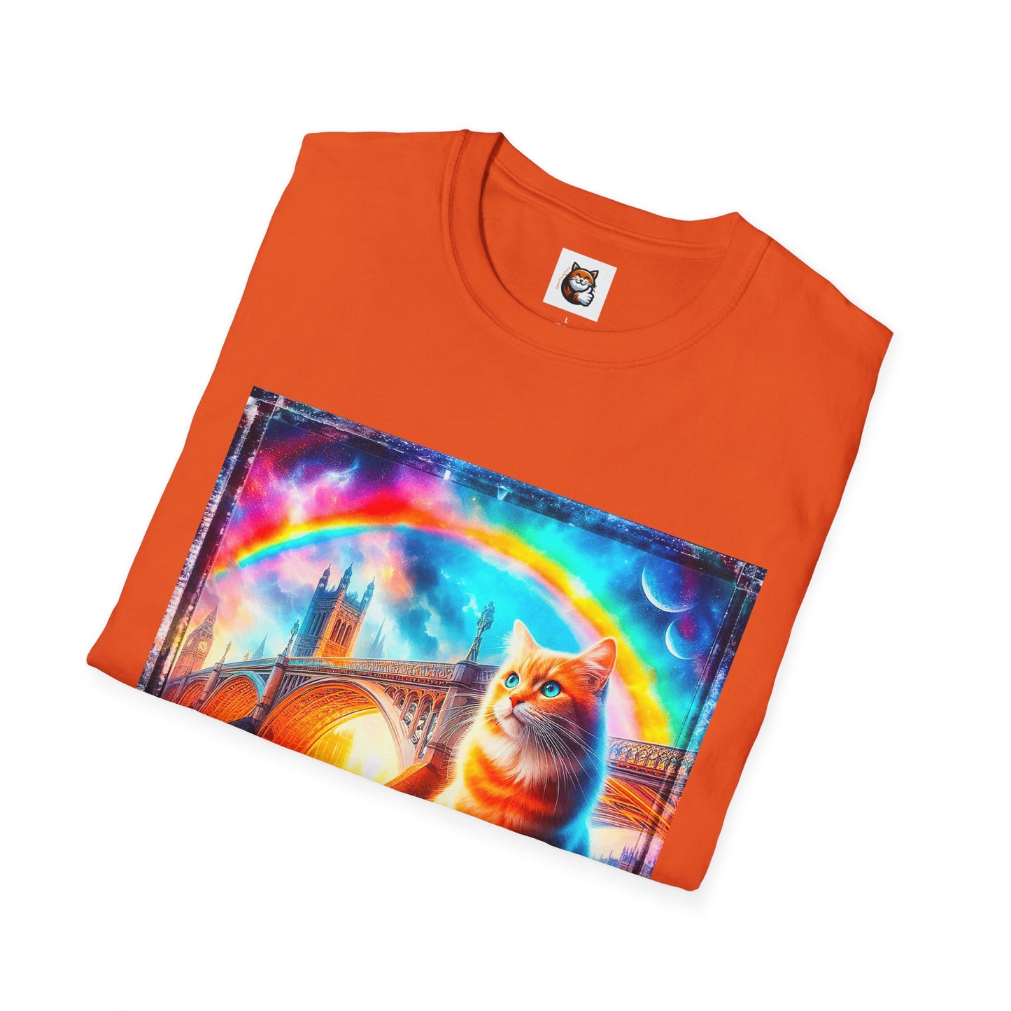 Domestic Cat Unisex Softstyle T-Shirt