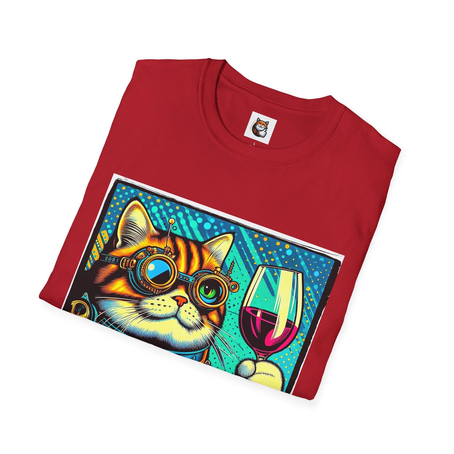 Domestic Cat Unisex Softstyle T-Shirt