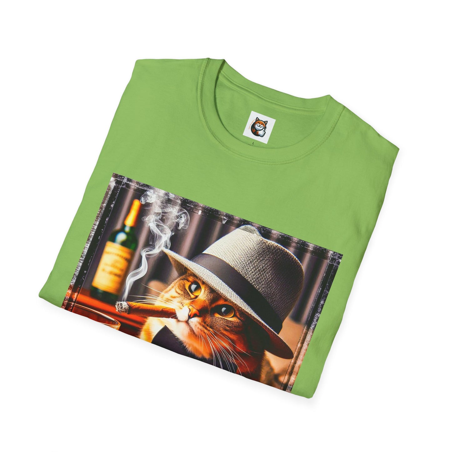 Domestic Cat Unisex Softstyle T-Shirt