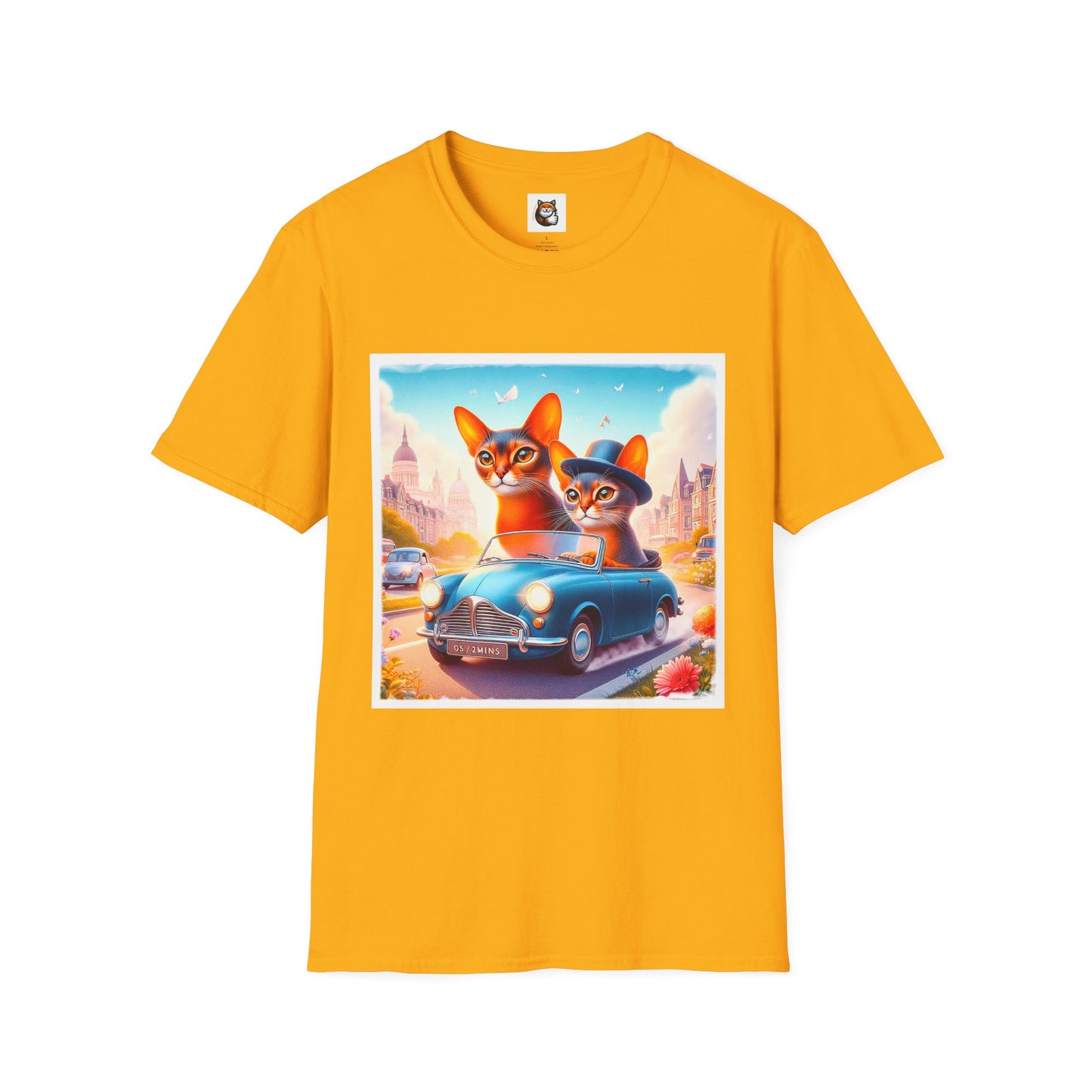 Wacky tiny car Unisex Softstyle T-Shirt