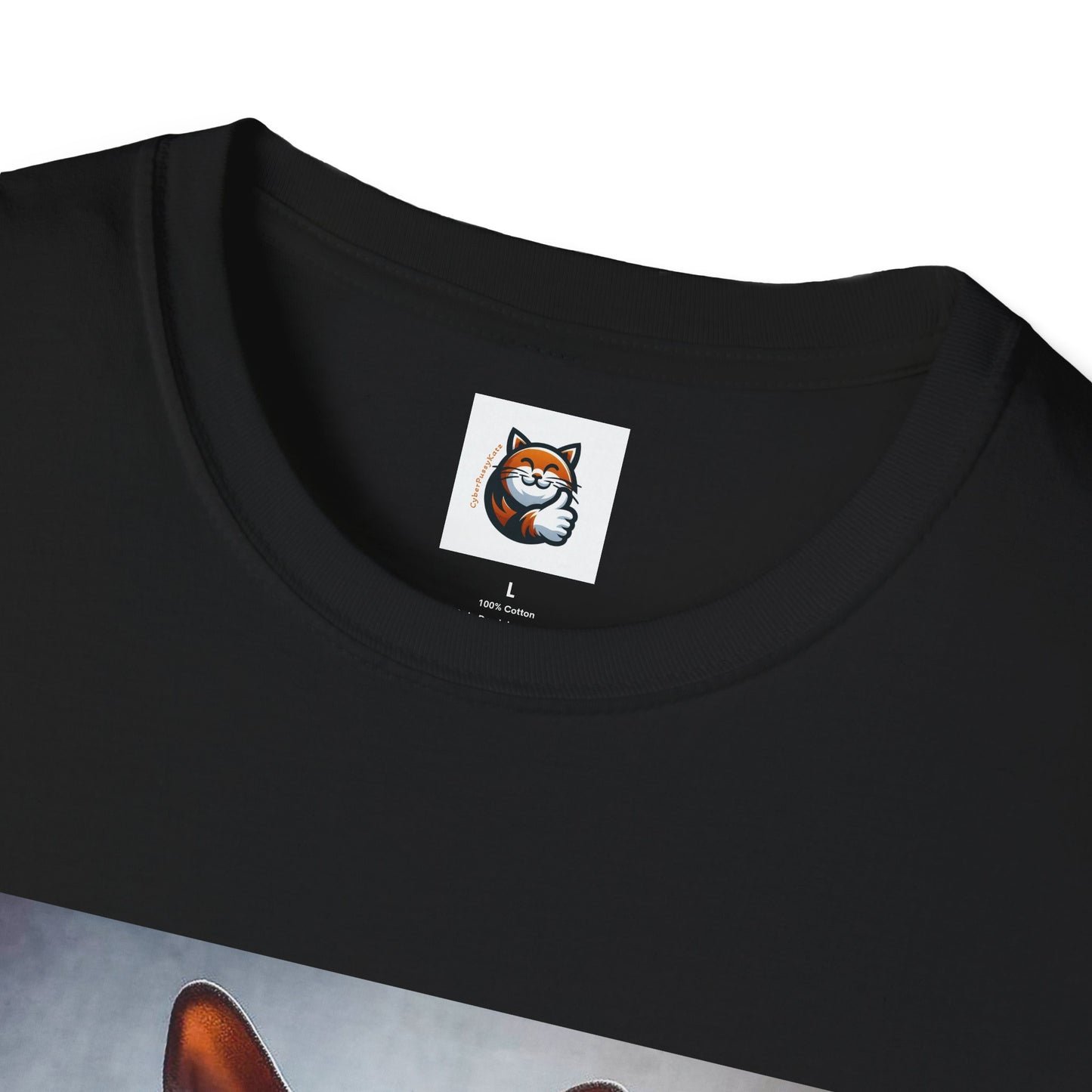 Devon Rex Cat Unisex Softstyle T-Shirt