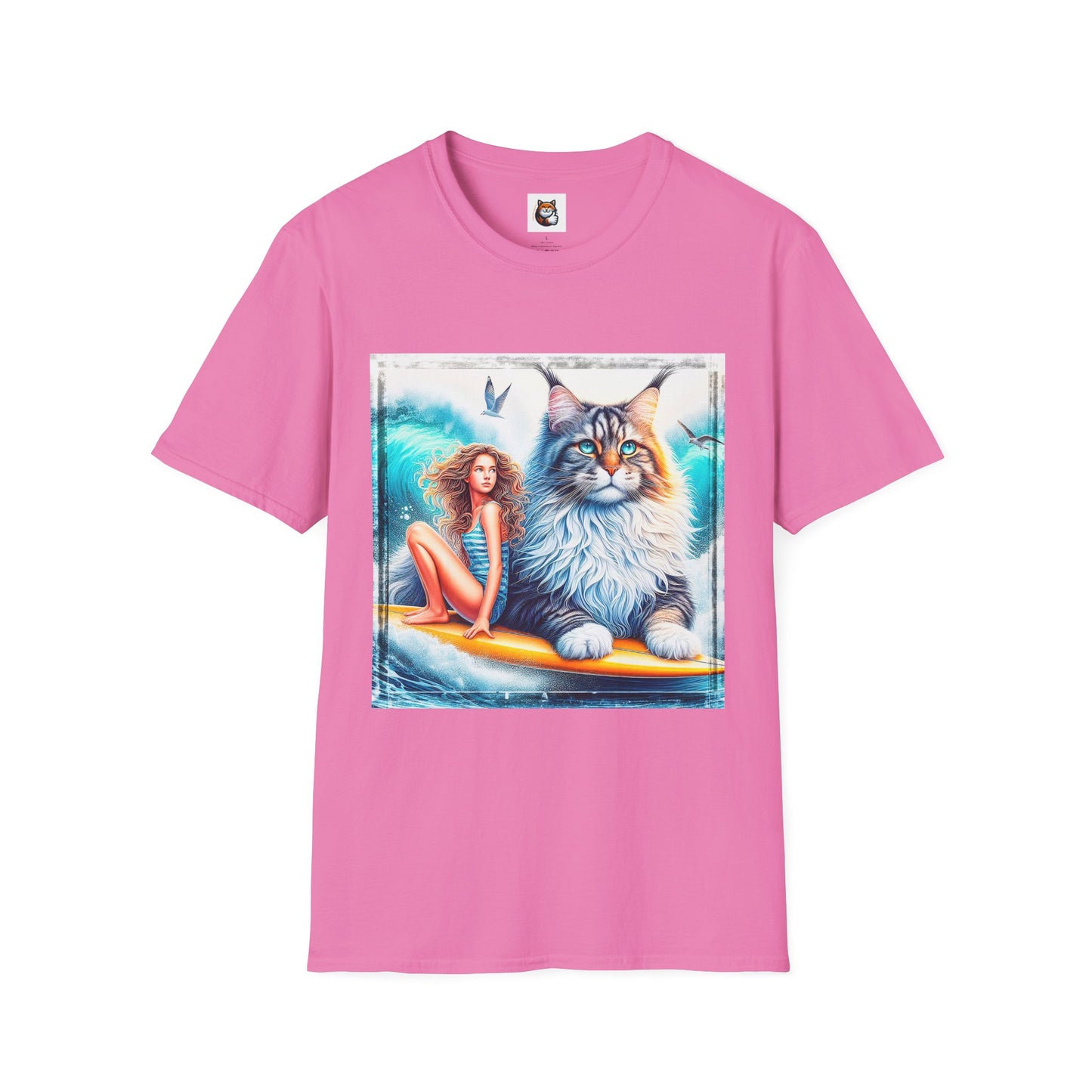 Maine Coon Unisex Softstyle T-Shirt