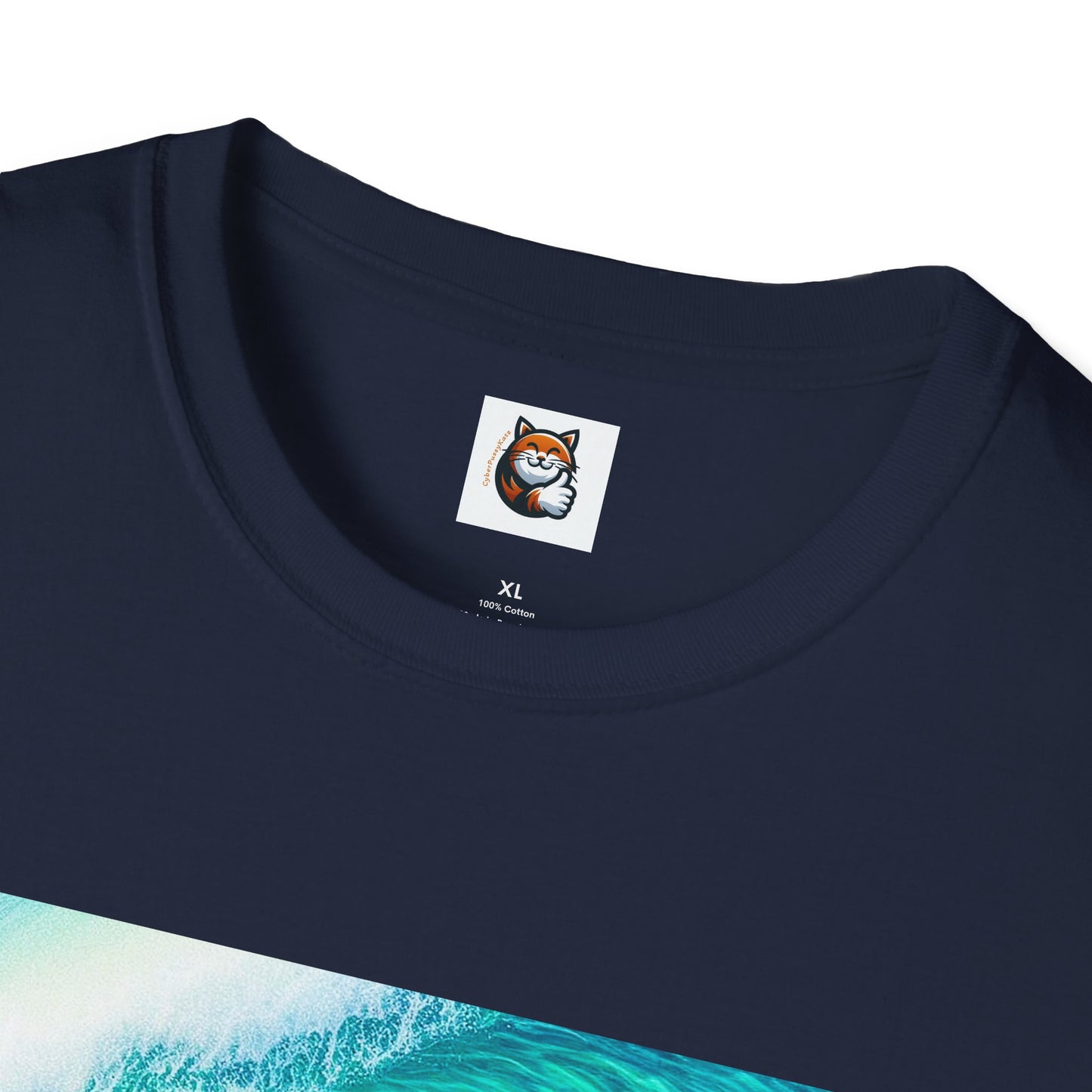 Siberian Cat surfs up shirt