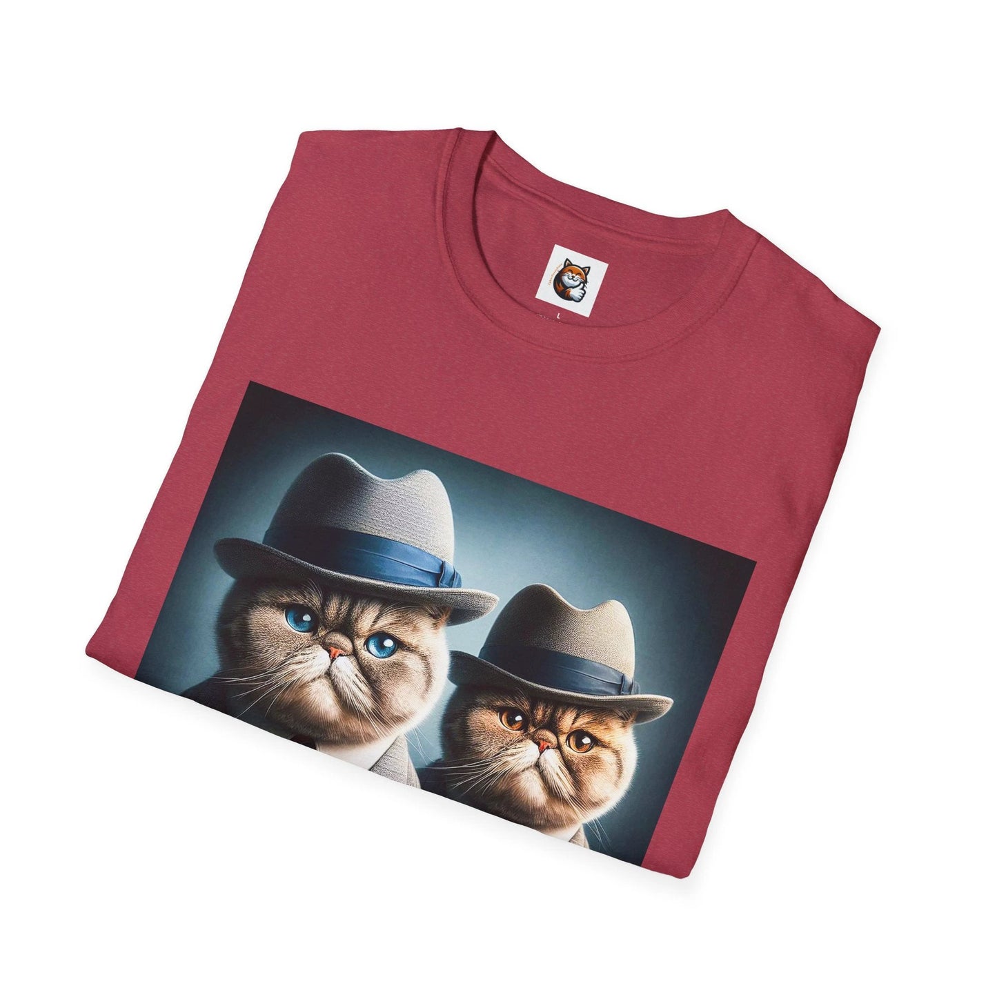 Exotic Shorthair Cat Unisex Softstyle T-Shirt by Printify