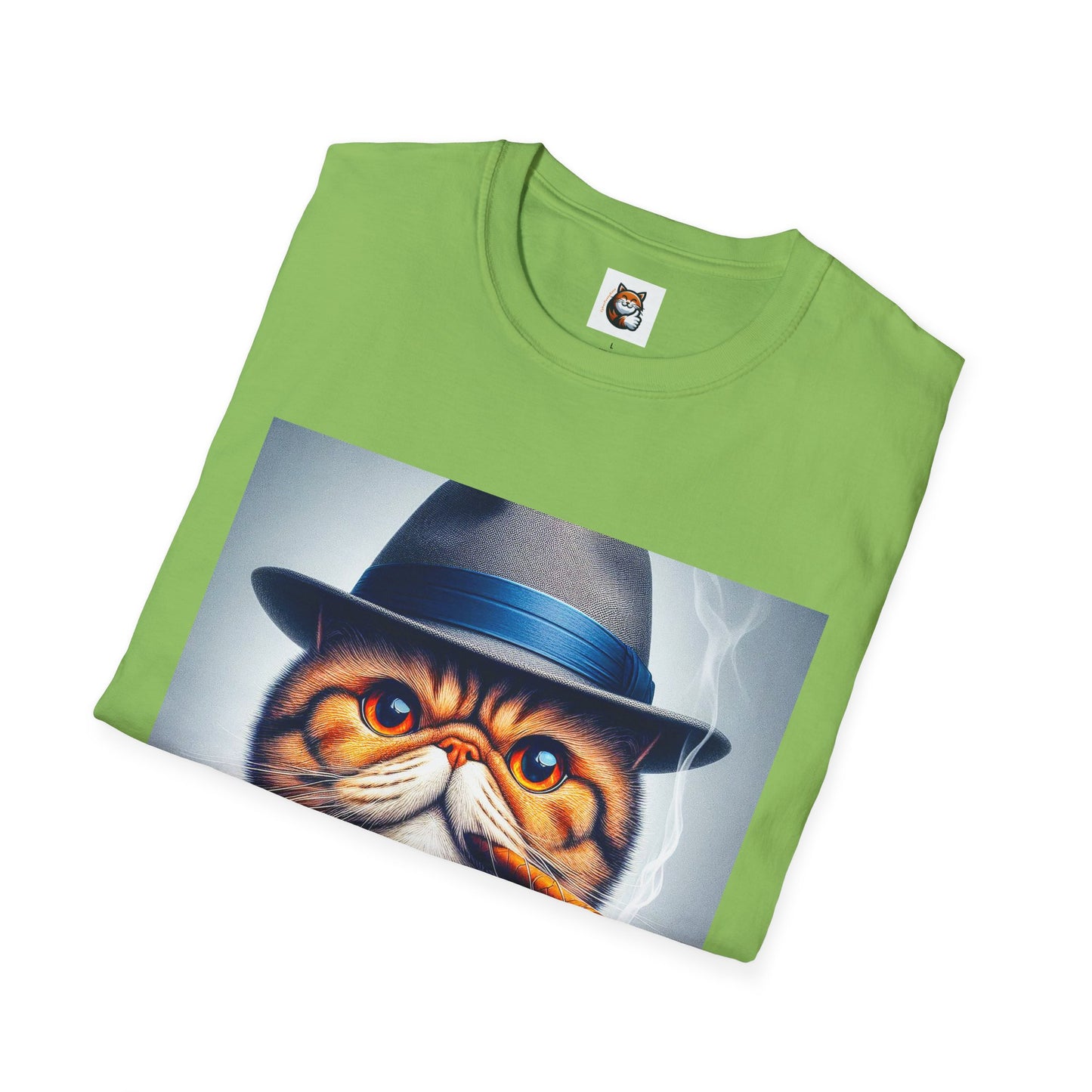 Exotic Shorthair Cat Unisex Softstyle T-Shirt
