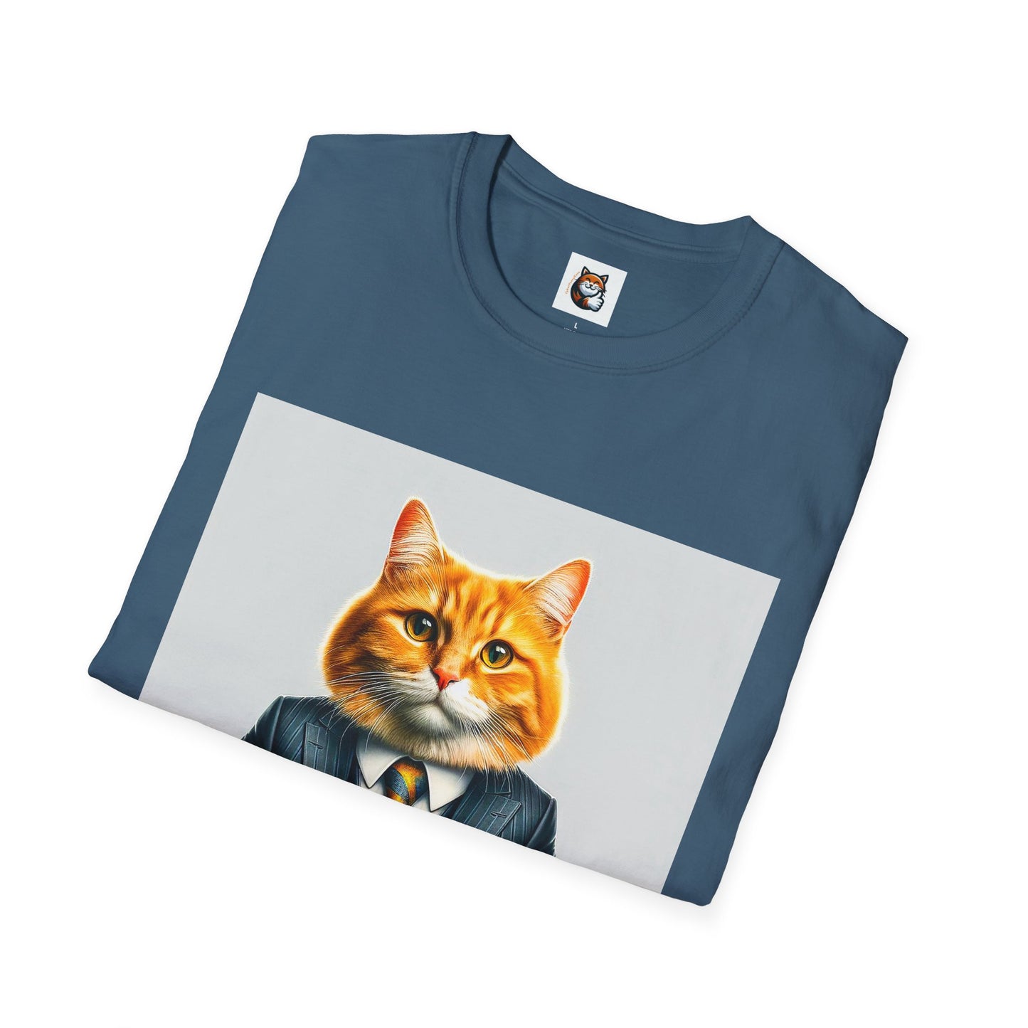 Domestic Cat Unisex Softstyle T-Shirt