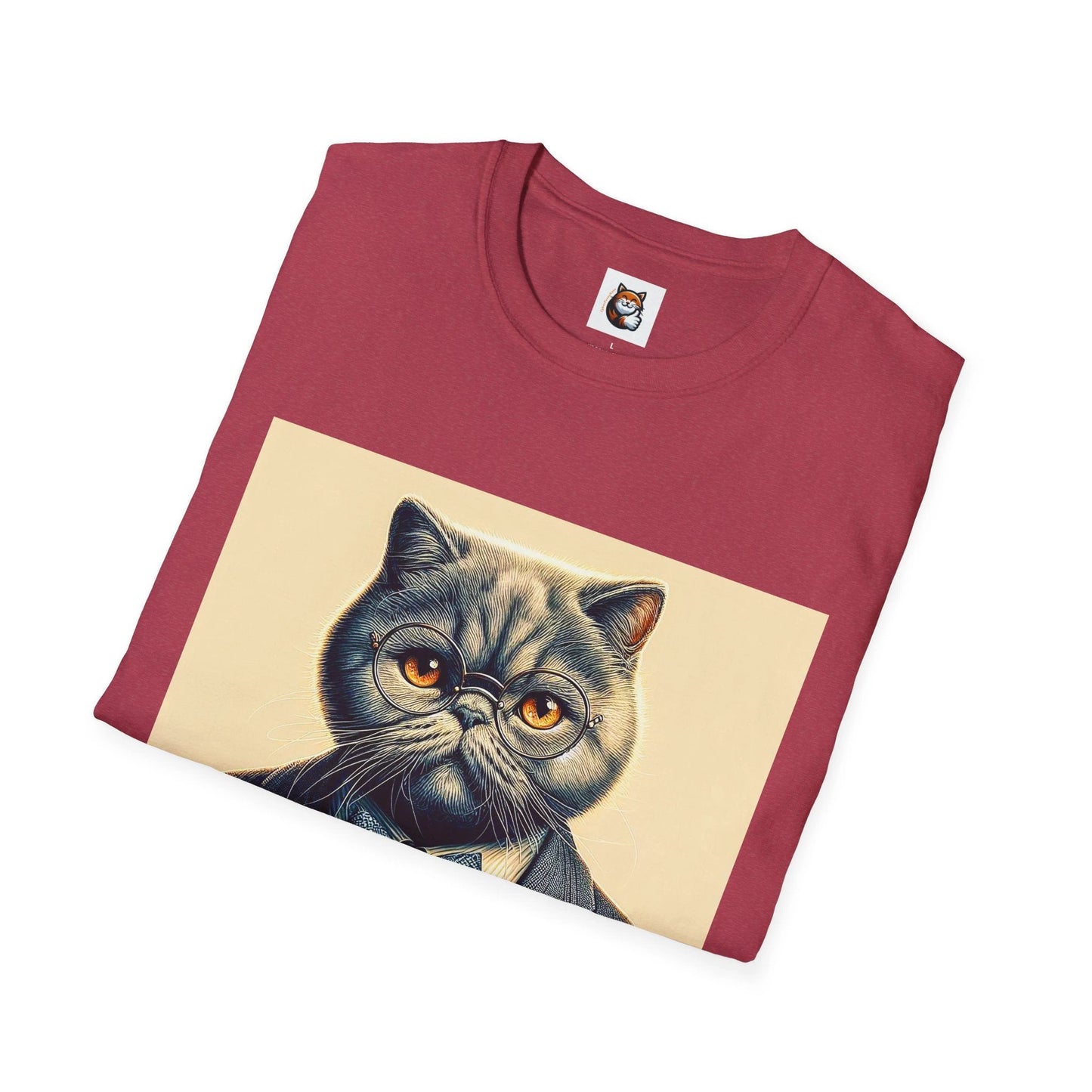 Selkirk Rex Cat T-Shirt business professional by Printify