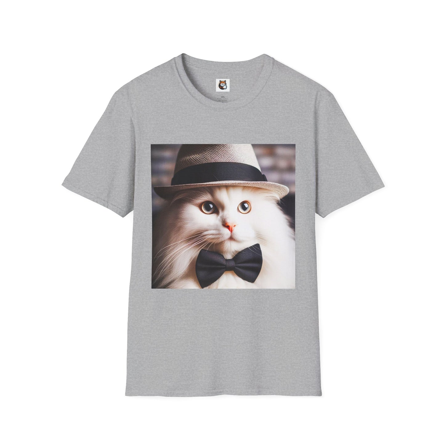 Siberian Cat black bow tie